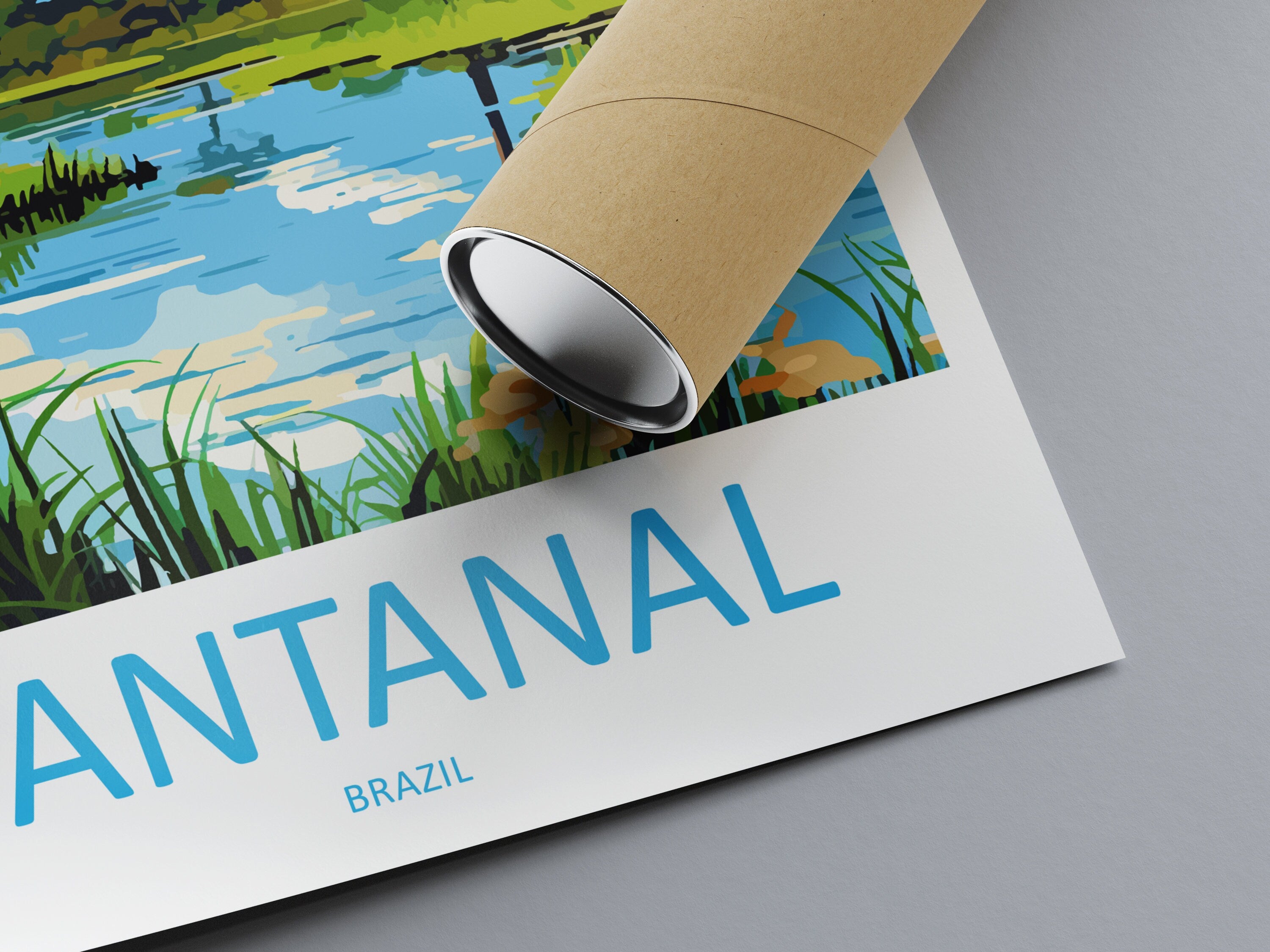 Pantanal Travel Print Wall Art Pantanal Wall Hanging Home Decor Pantanal Gift Art Lovers Wall Art Print Art Brazil Travel Poster