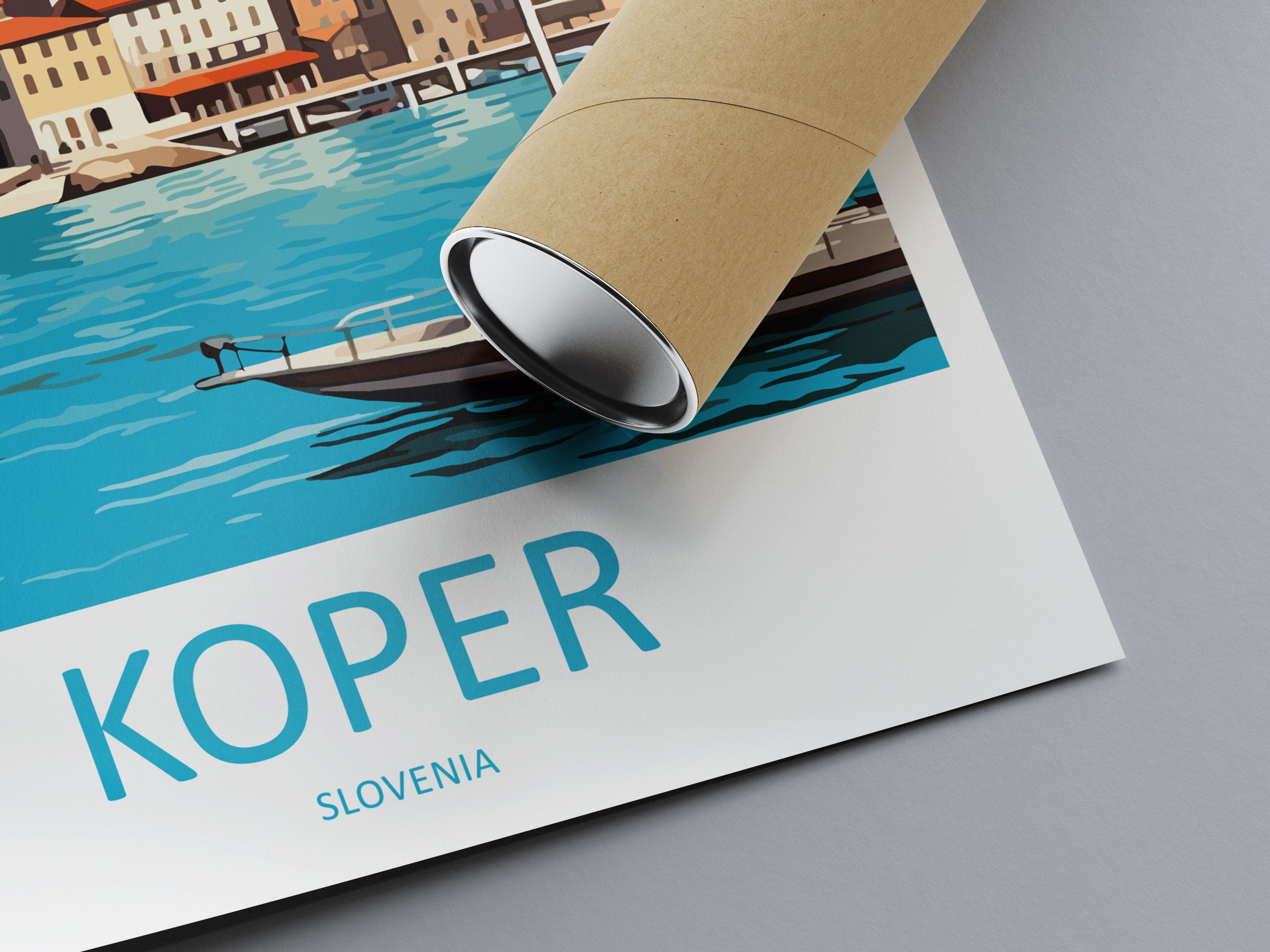 Koper Travel Print Koper Home Décor Slovenia Art Print Koper Wall Print For Gift Wall Hanging Art Travel Slovenia Artwork