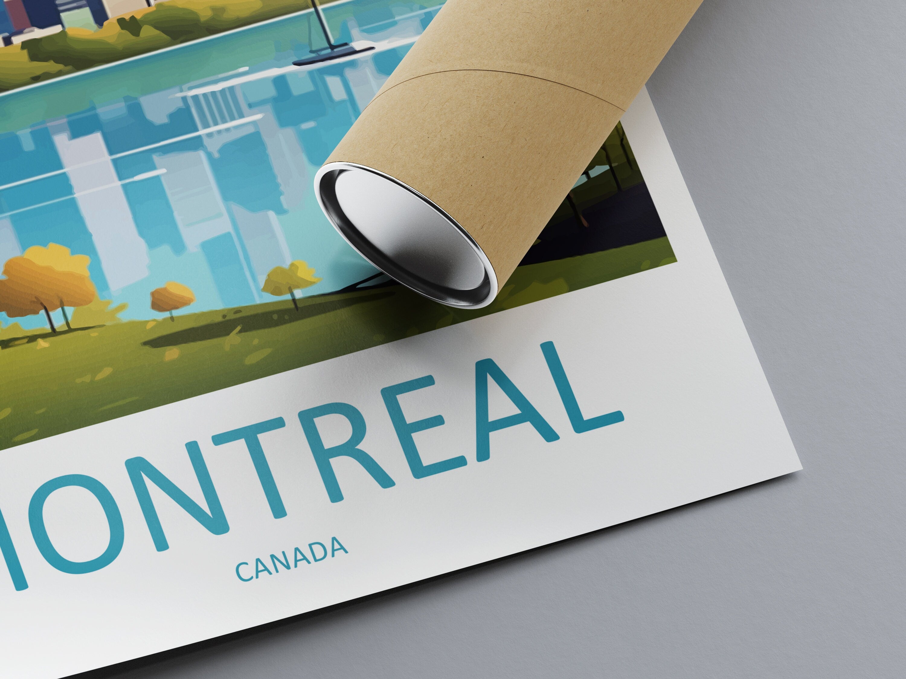 Montreal Travel Print Wall Art Montreal Wall Hanging Home Décor MontrealGift Art Lovers Canada Art Lover Gift Montreal City Gift