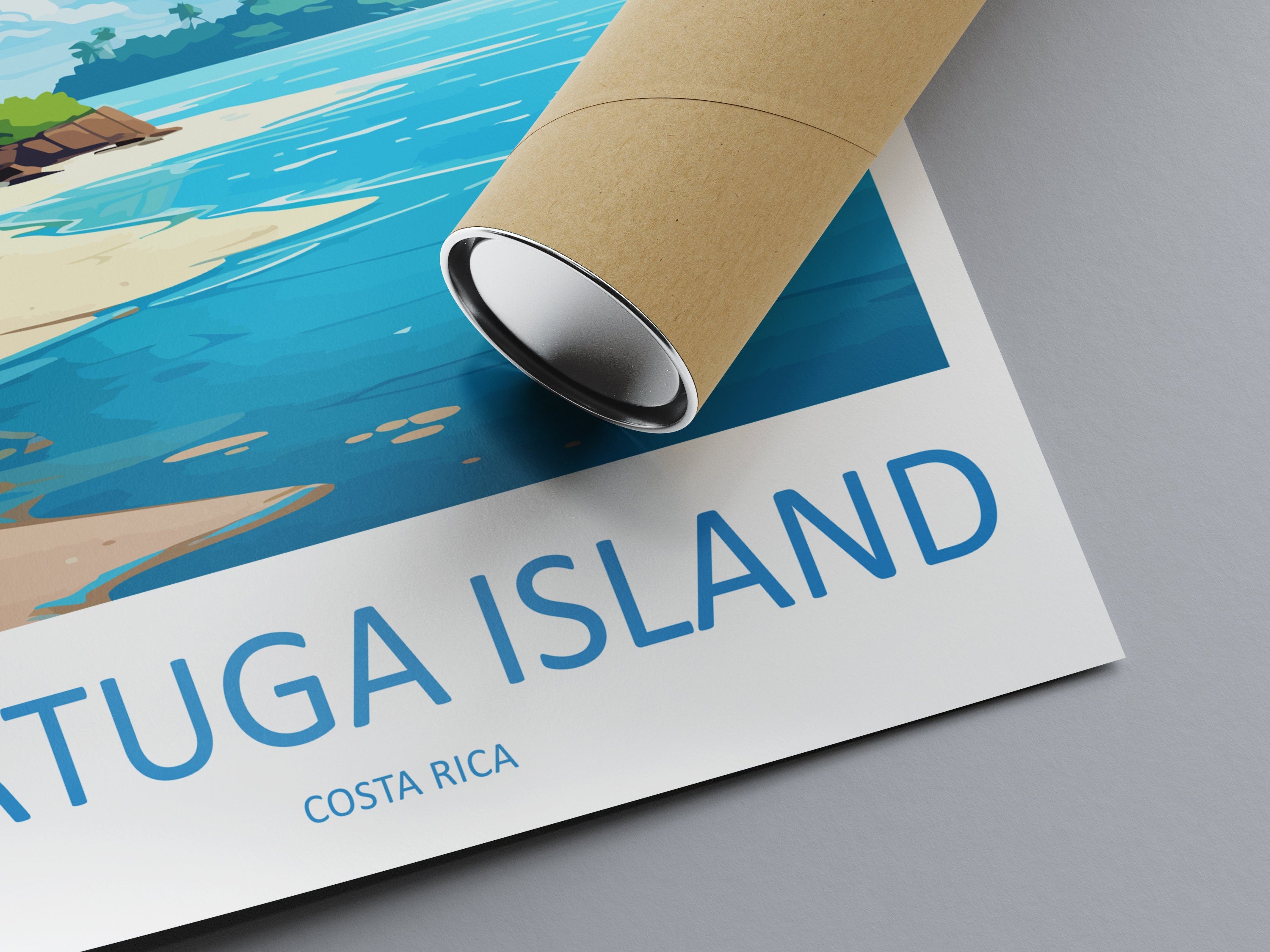 Tortuga Island Travel Print Wall Art Tortuga Island Wall Hanging Home Décor Tortuga Island Gift Art Lovers Wall Art Costa Rica Wall Art