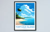 Tortuga Island Travel Print Wall Art Tortuga Island Wall Hanging Home Décor Tortuga Island Gift Art Lovers Wall Art Costa Rica Wall Art