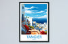 Tangier Travel Print Wall Art Tangier Wall Hanging Home Décor Tangier Gift Art Lovers Morocco Art Lover Gift Wall Art Morocco Art