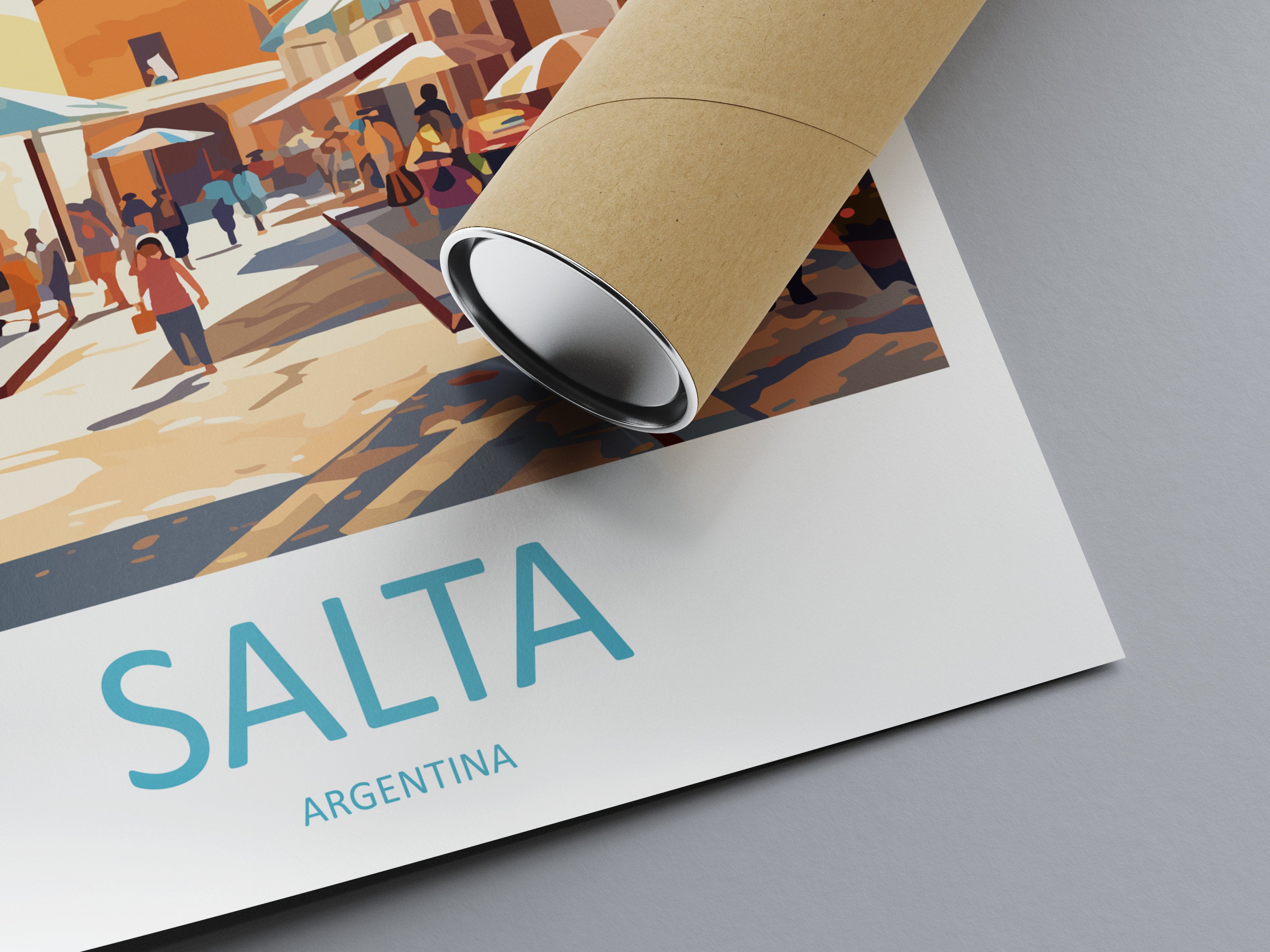 Salta Travel Print Wall Art Salta Wall Hanging Home Décor Salta Gift Art Lovers Argentina Art Lover Gift Salta Argentina Wall Art