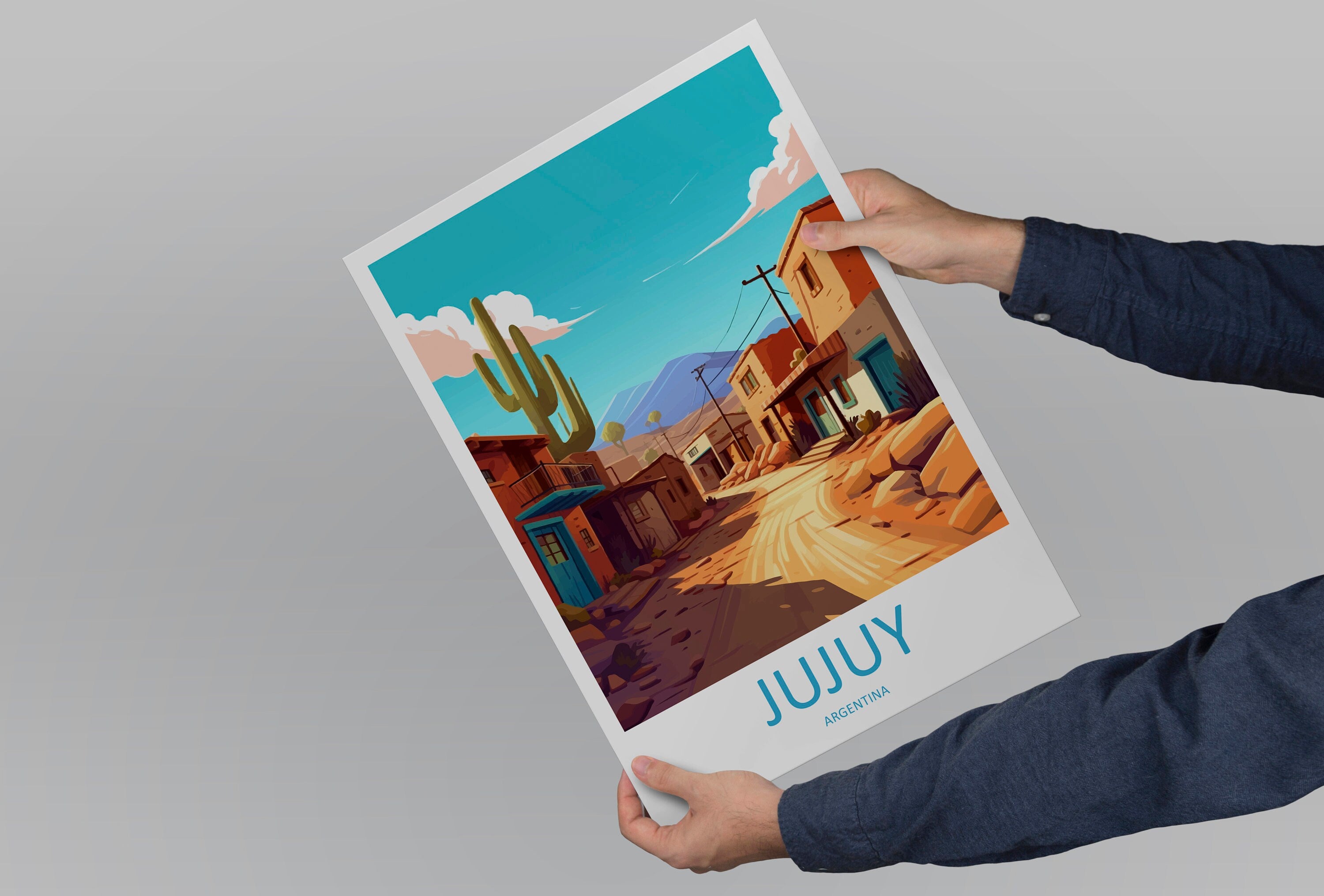 Jujuy Travel Print Wall Art Jujuy Wall Hanging Home Decor Jujuy Gift Art Lovers Wall Art Print Art Jujuy Artwork Argentina Print