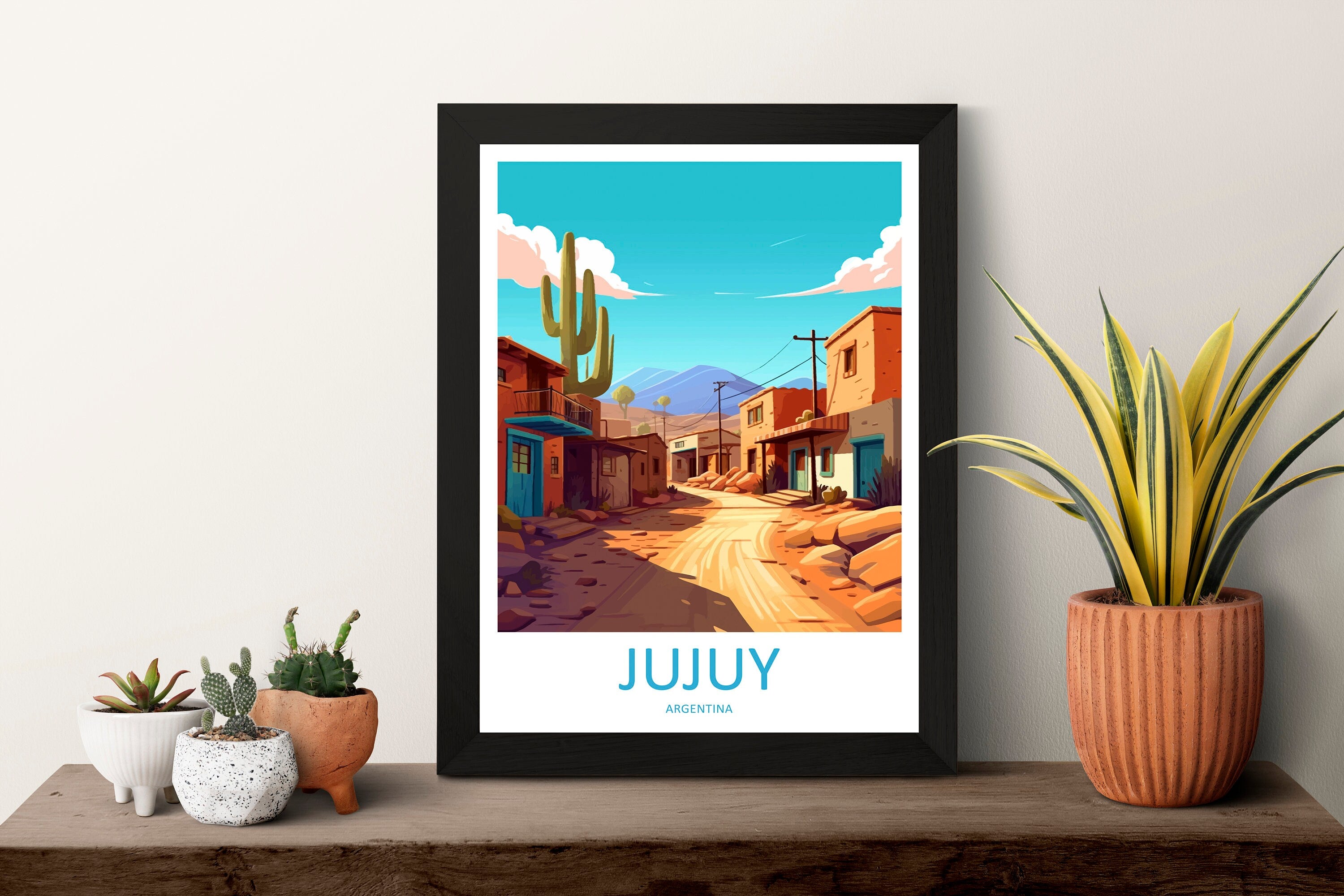 Jujuy Travel Print Wall Art Jujuy Wall Hanging Home Decor Jujuy Gift Art Lovers Wall Art Print Art Jujuy Artwork Argentina Print