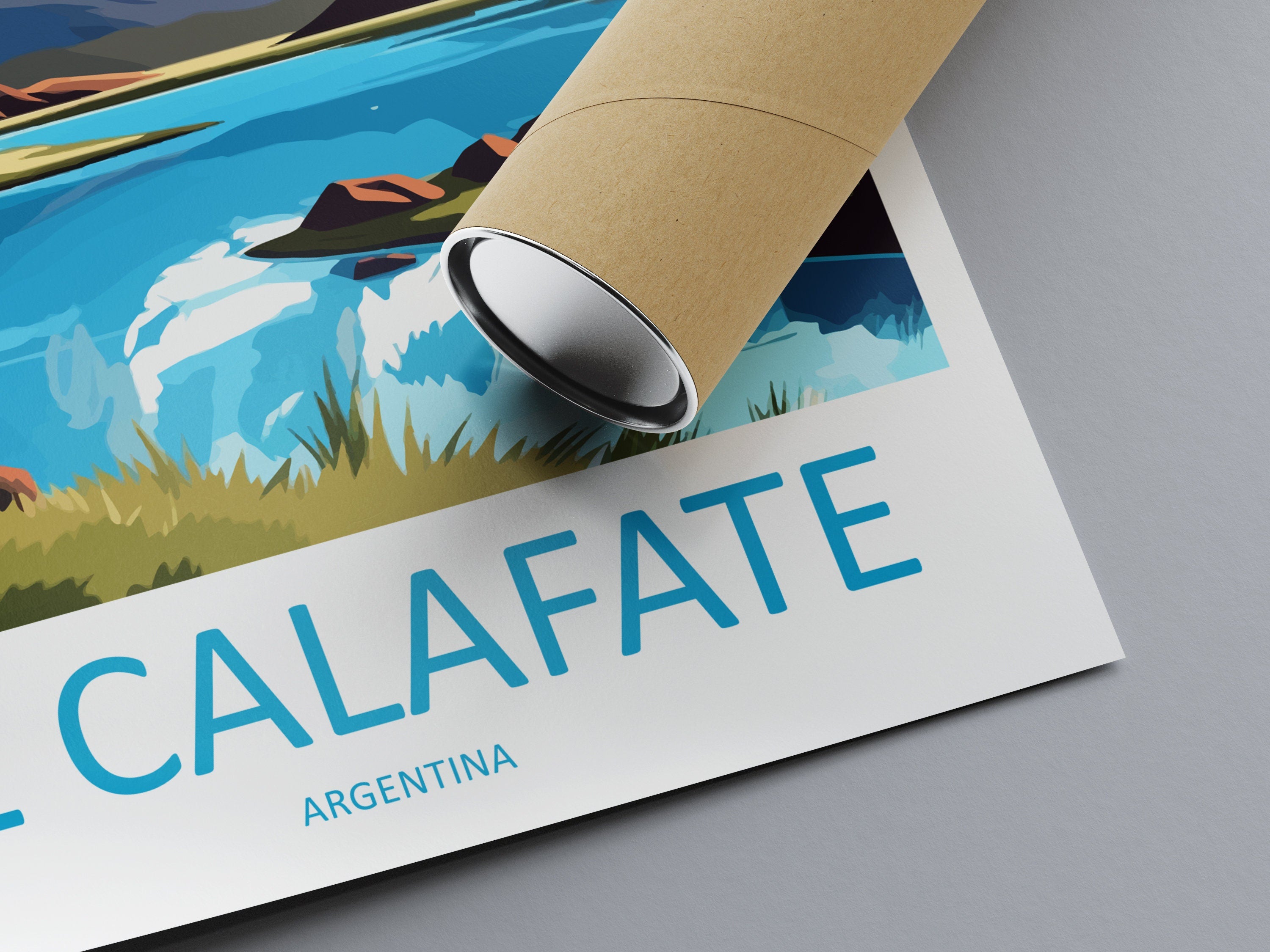 El Calafate Travel Print Wall Art El Calafate Wall Hanging Home Decor El Calafate Gift Art Lovers Wall Art Print Art El Calafate Artwork