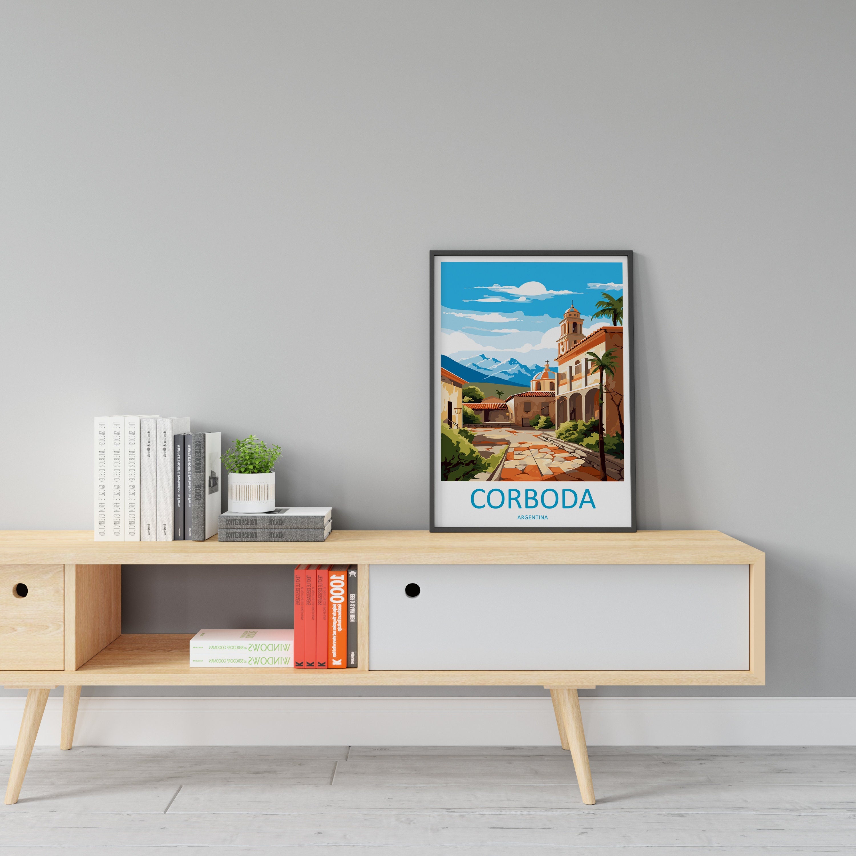 Corboda Travel Print Wall Art Corboda Wall Hanging Home Decor Corboda Gift Art Lovers Wall Art Print Art Corboda Argentina Artwork