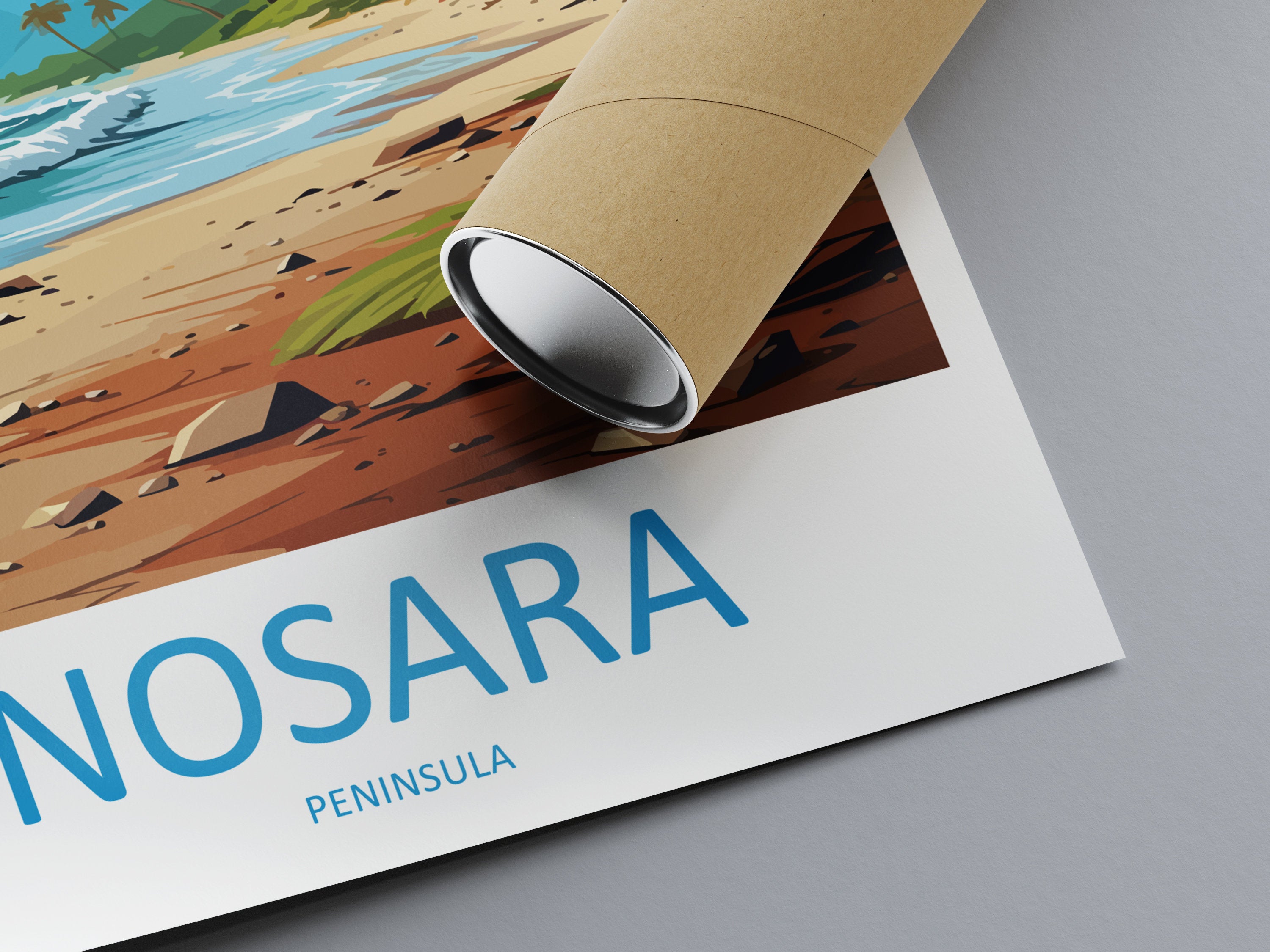 Nosara Travel Print Wall Art Nosara Wall Hanging Home Décor Nosara Gift Art Lovers Wall Art Costa Rica Art Wall Art Gift