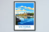 Victoria Travel Print Wall Art Victoria Wall Hanging Home Décor Victoria Gift Art Lovers Canada Art Lover Gift Victoria Gift