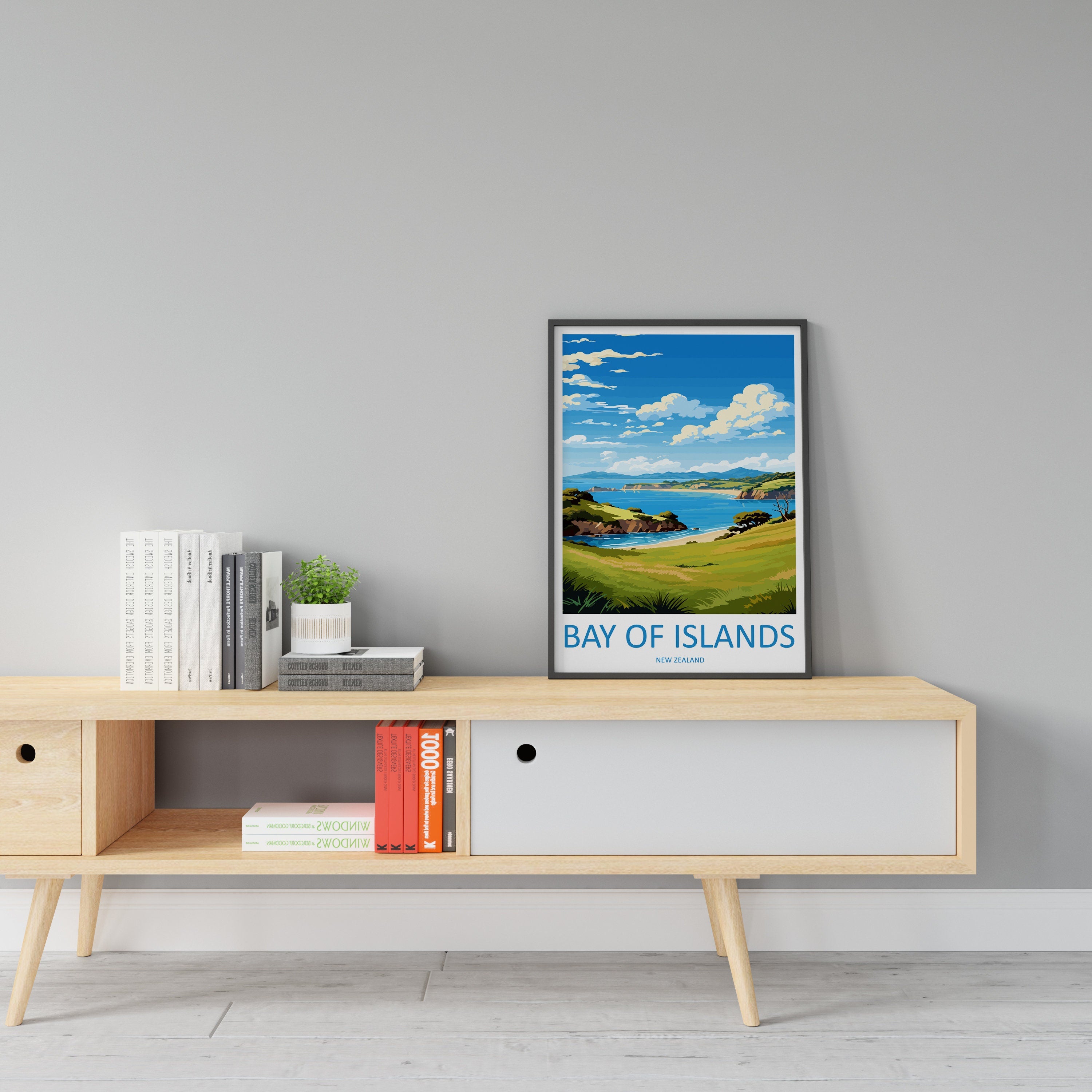 Bay Of Islands Travel Print Wall Art Bay Of Islands Wall Hanging Home Décor Bay Of Islands Gift Art Lovers New Zealand Art Lover Gift