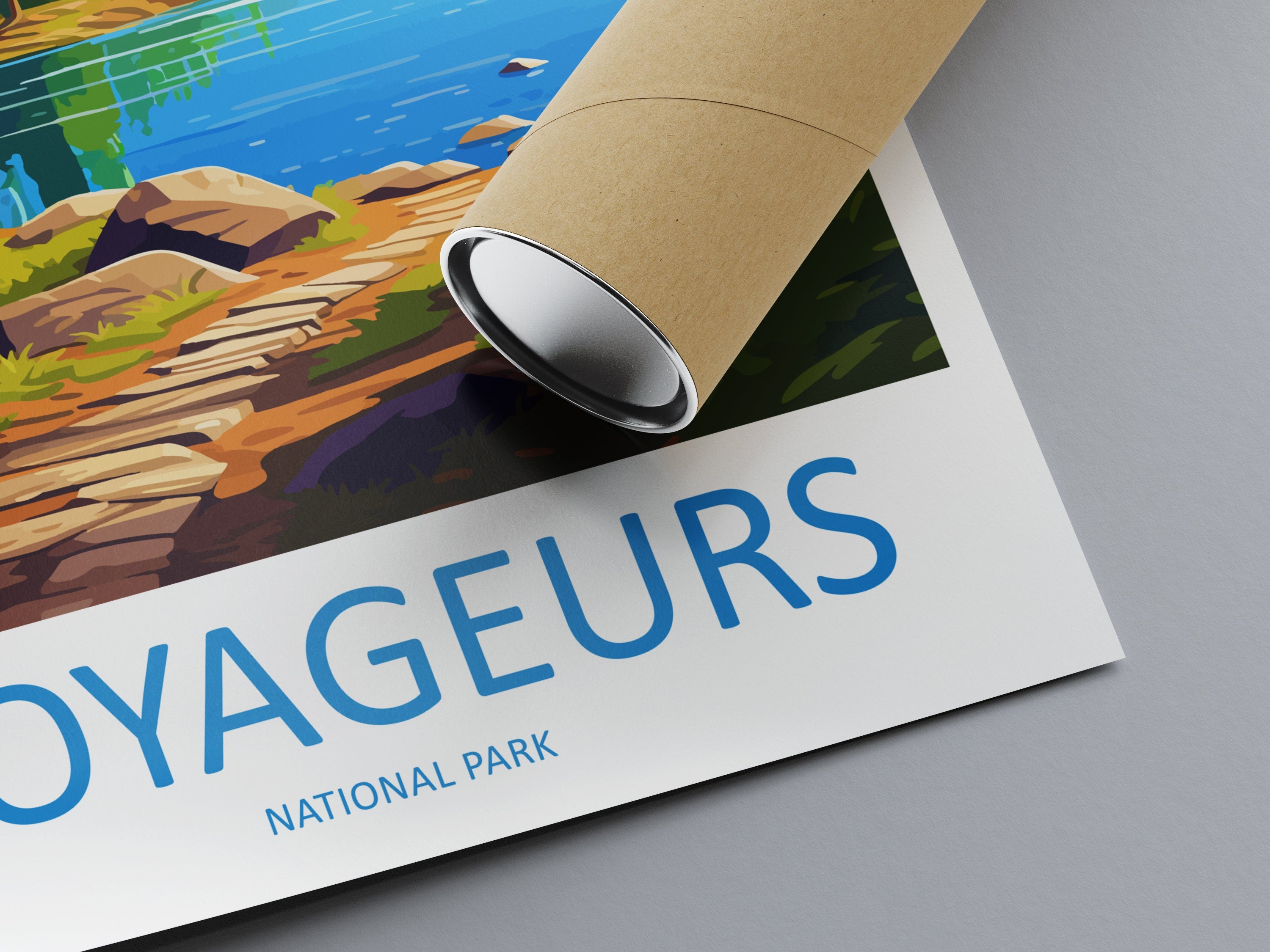 Voyageurs National Park Travel Print Wall Art Voyageurs National Park Wall Hanging Home Décor Voyageurs National Park Art Gift Poster