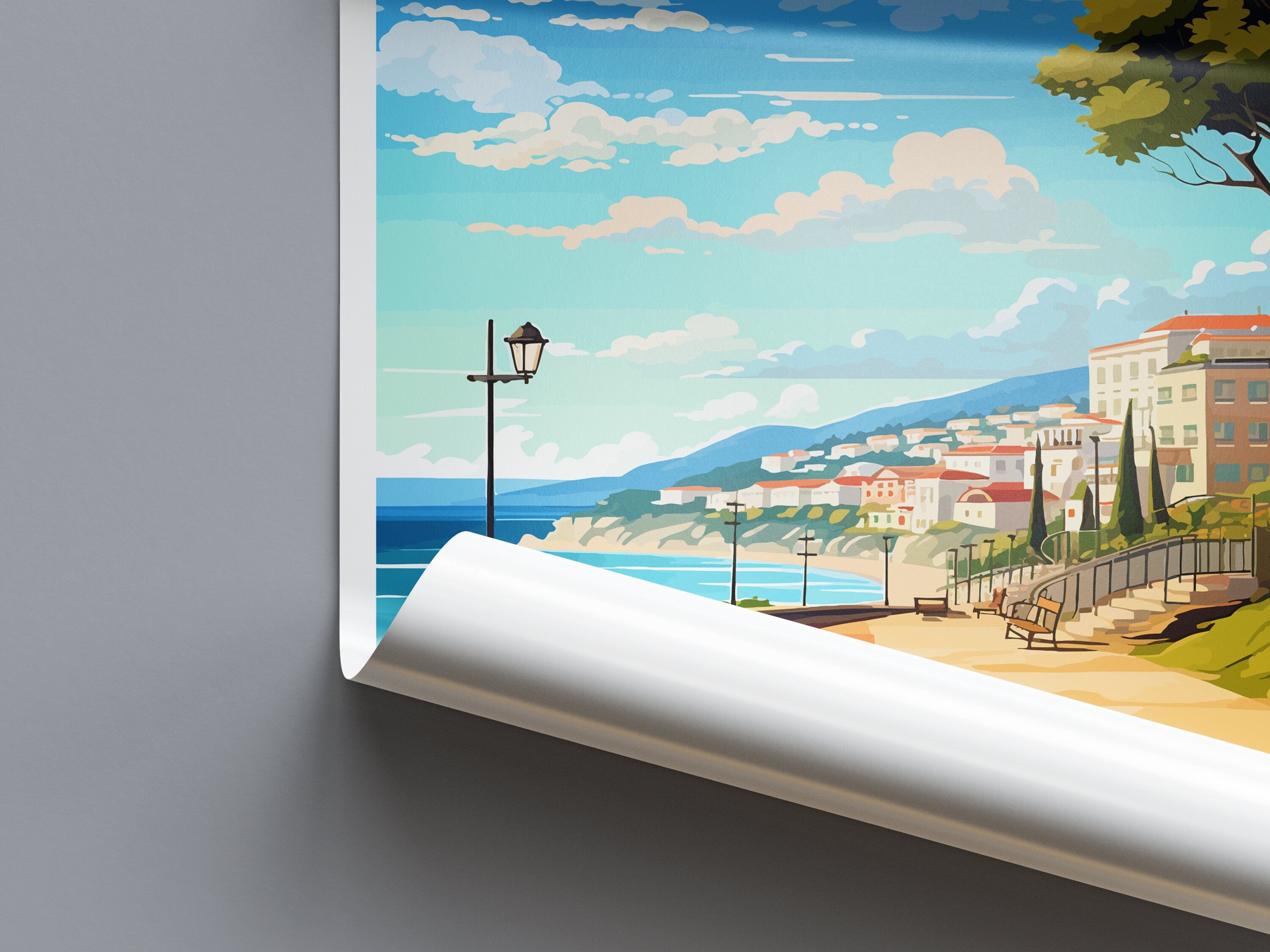 Sesimbra Travel Print Wall Art Sesimbra Wall Hanging Home Décor Sesimbra Gift Art Lovers Portugal Art Lover Gift Sesimbra Wall Décor