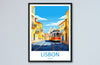 Lisbon Travel Print Wall Art Lisbon Wall Hanging Home Décor Lisbon Gift Art Lovers Portugal Art Lover Gift Lisbon Poster