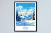Vail Ski Resort Travel Print Wall Art Vail Ski Resort Wall Hanging Home Décor Vail Gift Art Lovers Ski Art Lover Gift Vail Print Skiing