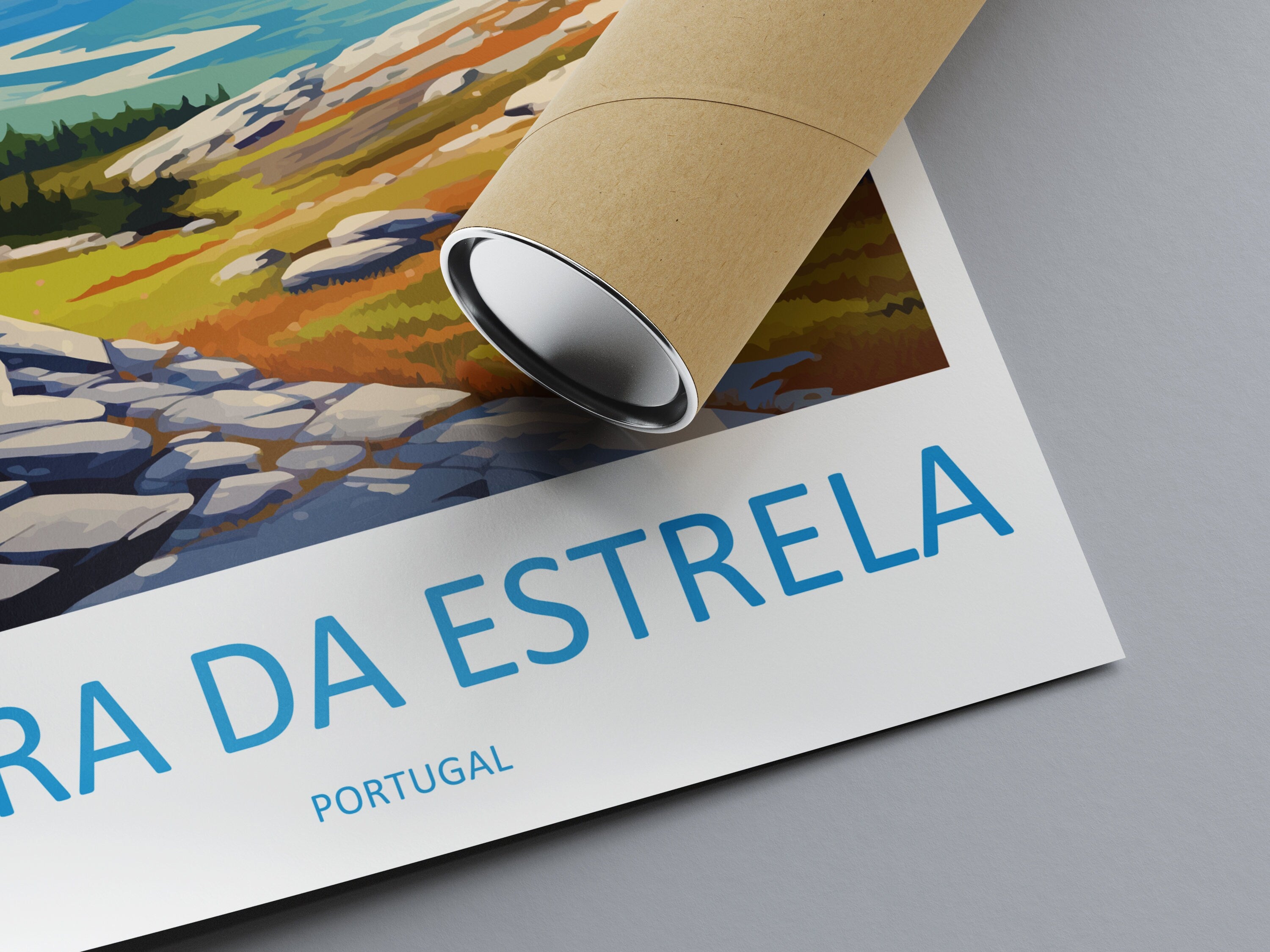 Serra Da Estrela Travel Print Wall Art Serra Da Estrela Wall Hanging Home Décor Serra Da Estrela Gift Art Lovers Portugal Art Lover Gift