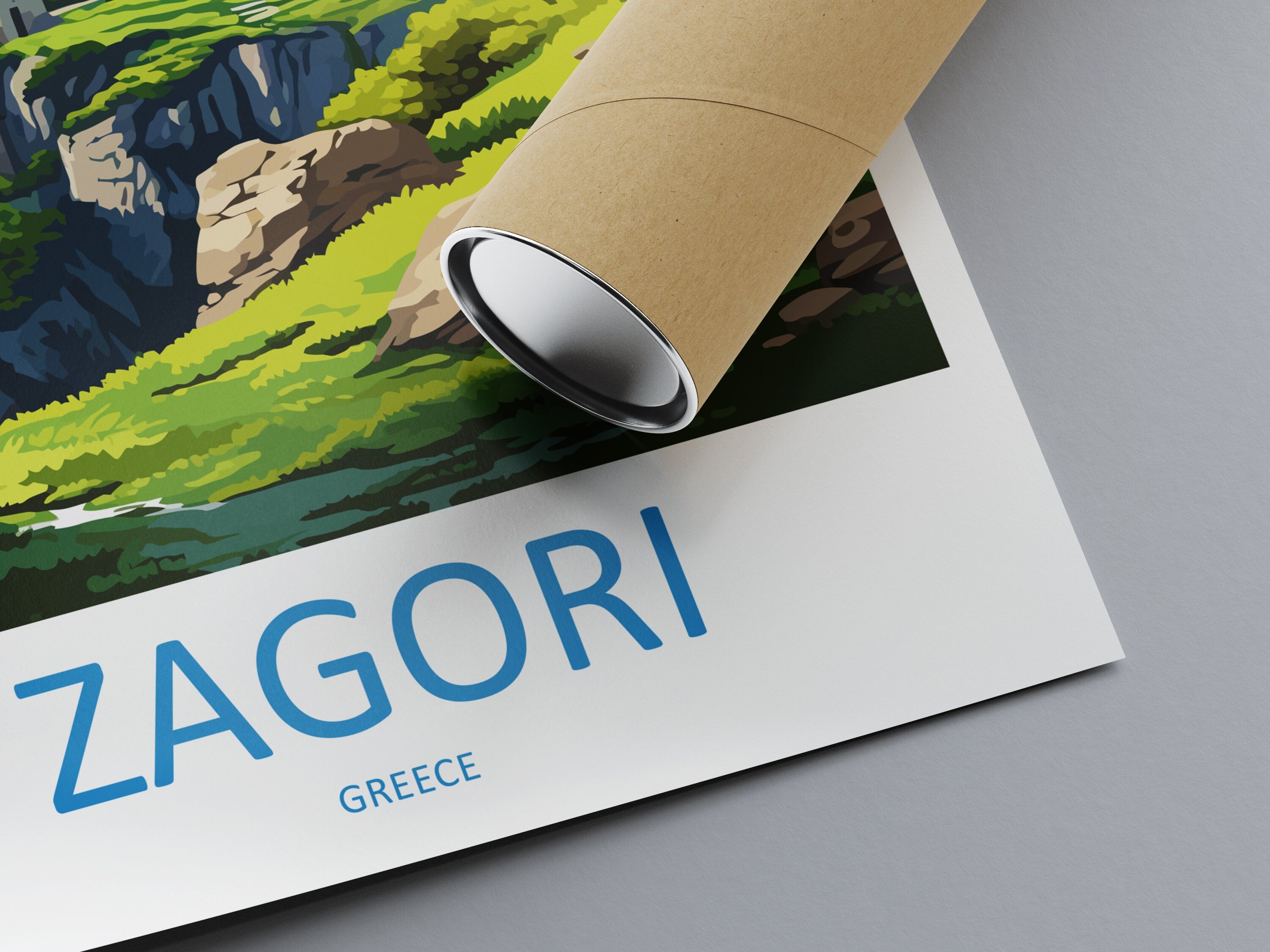 Zagori Travel Print Wall Art Zagori Greece Wall Hanging Home Decoration Zagori Gift Art Lovers Wall Art Print Zagori Greece Wall Poster Art