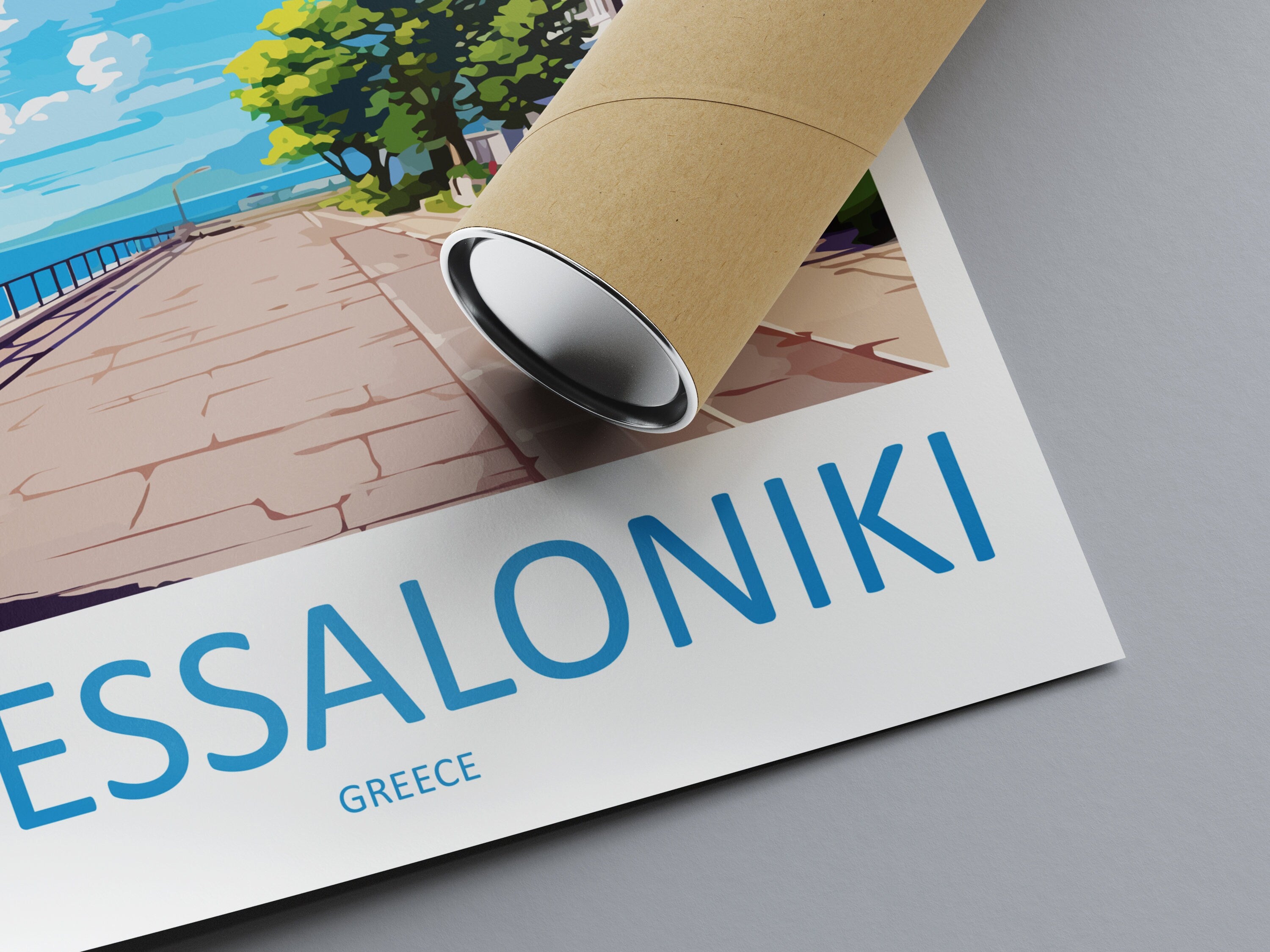 Thessaloniki Travel Print Wall Art Thessaloniki Greece Wall Hanging Home Decoration Thessaloniki Gift Art Lovers Wall Art Print Thessaloniki