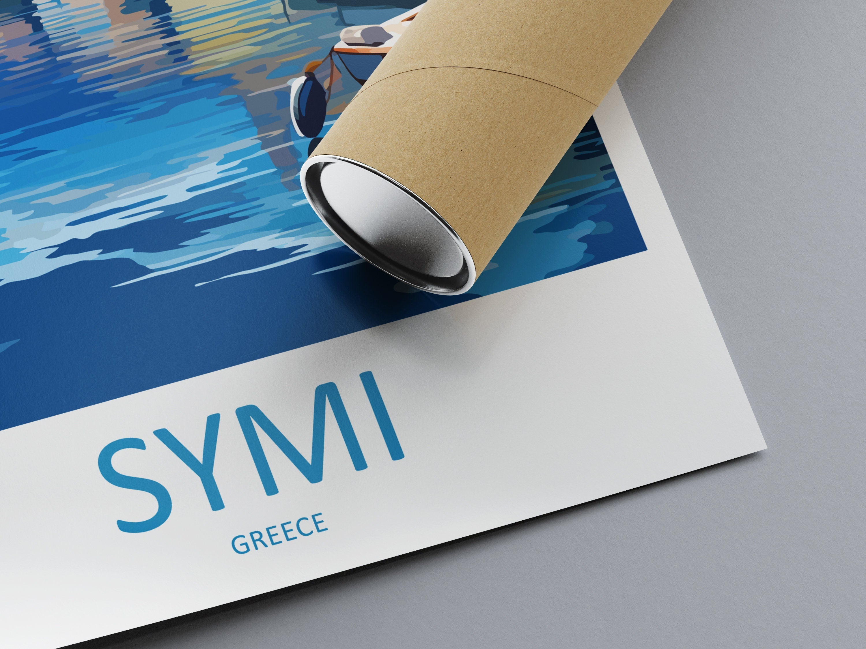 Symi Travel Print Wall Art Symi Greece Wall Hanging Home Decor Symi Gift Art Lovers Wall Art Print Symi Greece Wall Art Poster