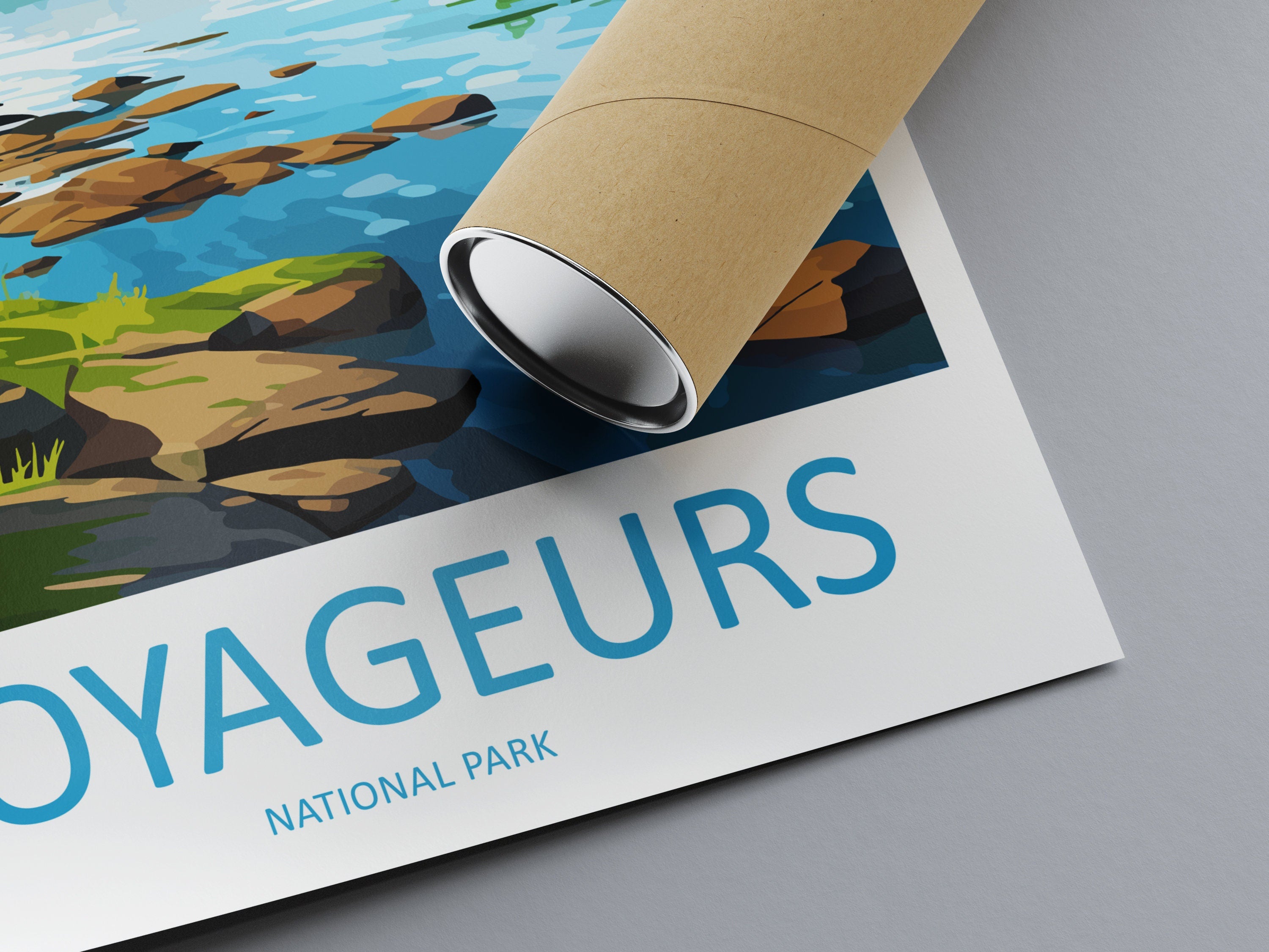 Voyageurs National Park Travel Print Wall Art Voyageurs National Park Wall Hanging Home Décor Voyageurs National Park Art Gift Poster