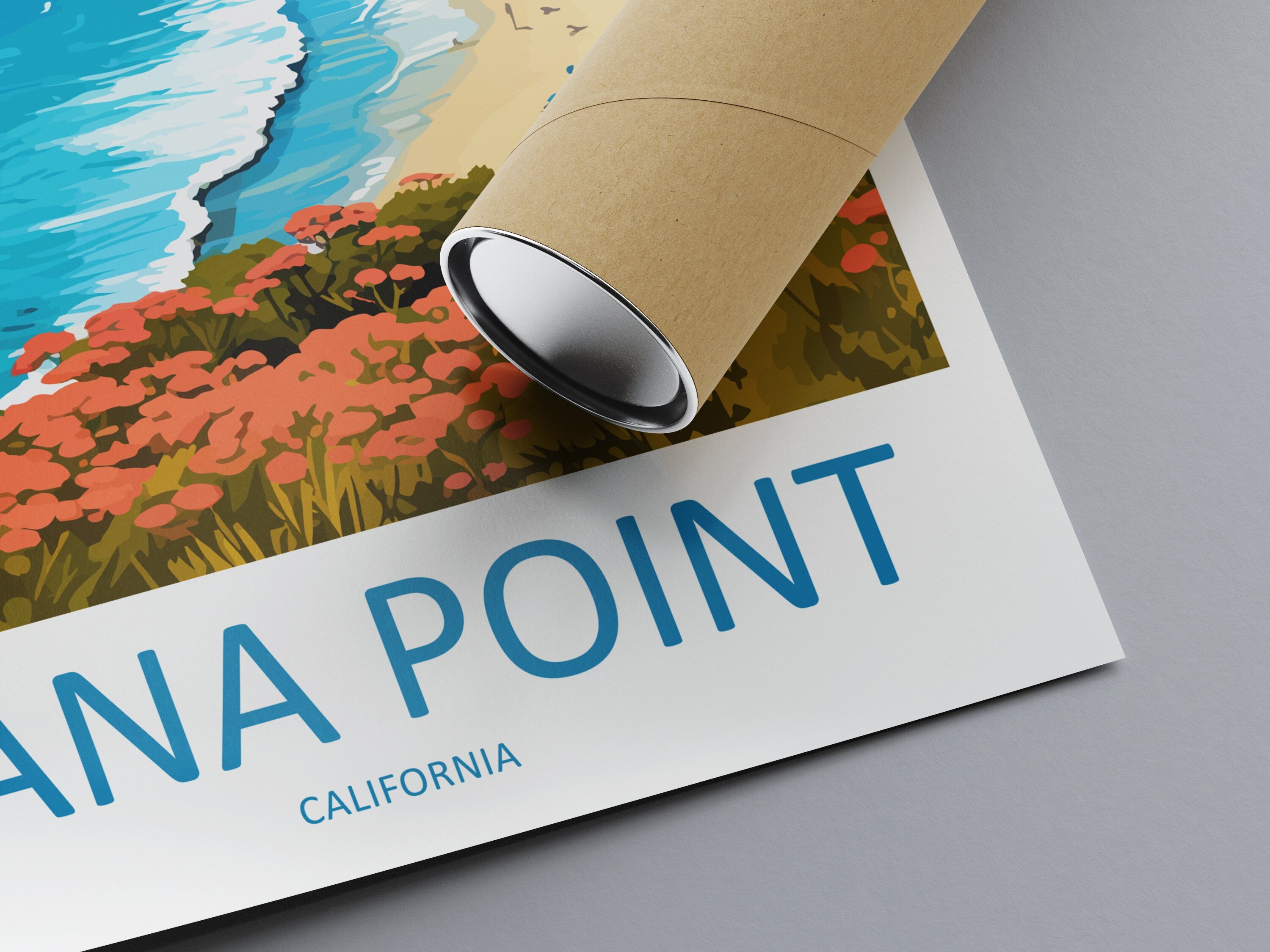 Dana Point Travel Print Wall Art Dana Point Wall Hanging Home Décor Dana Point Gift Art Lovers California Art Lover Gift