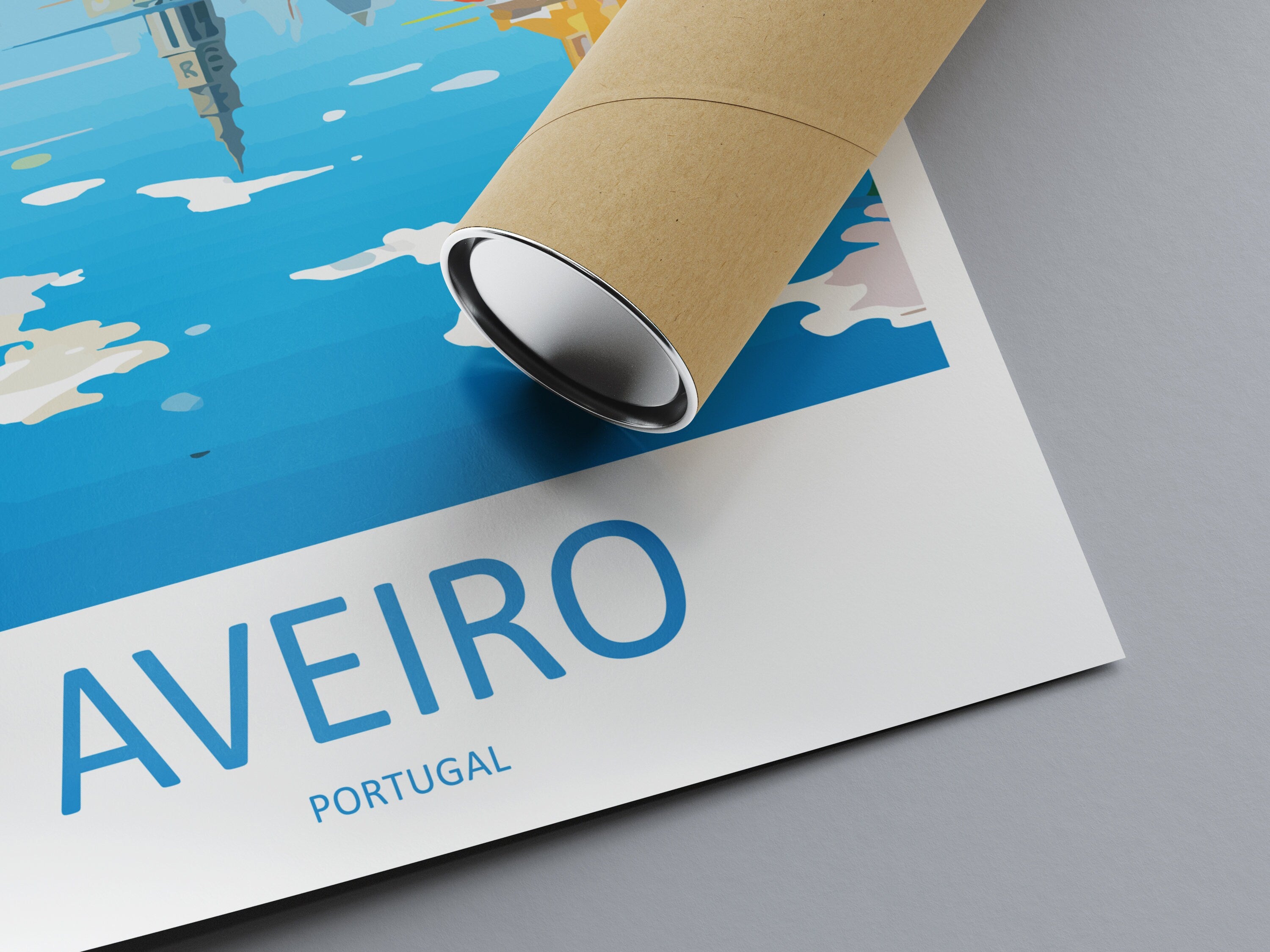 Aveiro Travel Print Wall Art Aveiro Wall Hanging Home Décor Aveiro Gift Art Lovers Portugal Art Lover Gift Aveiro Wall Décor Print