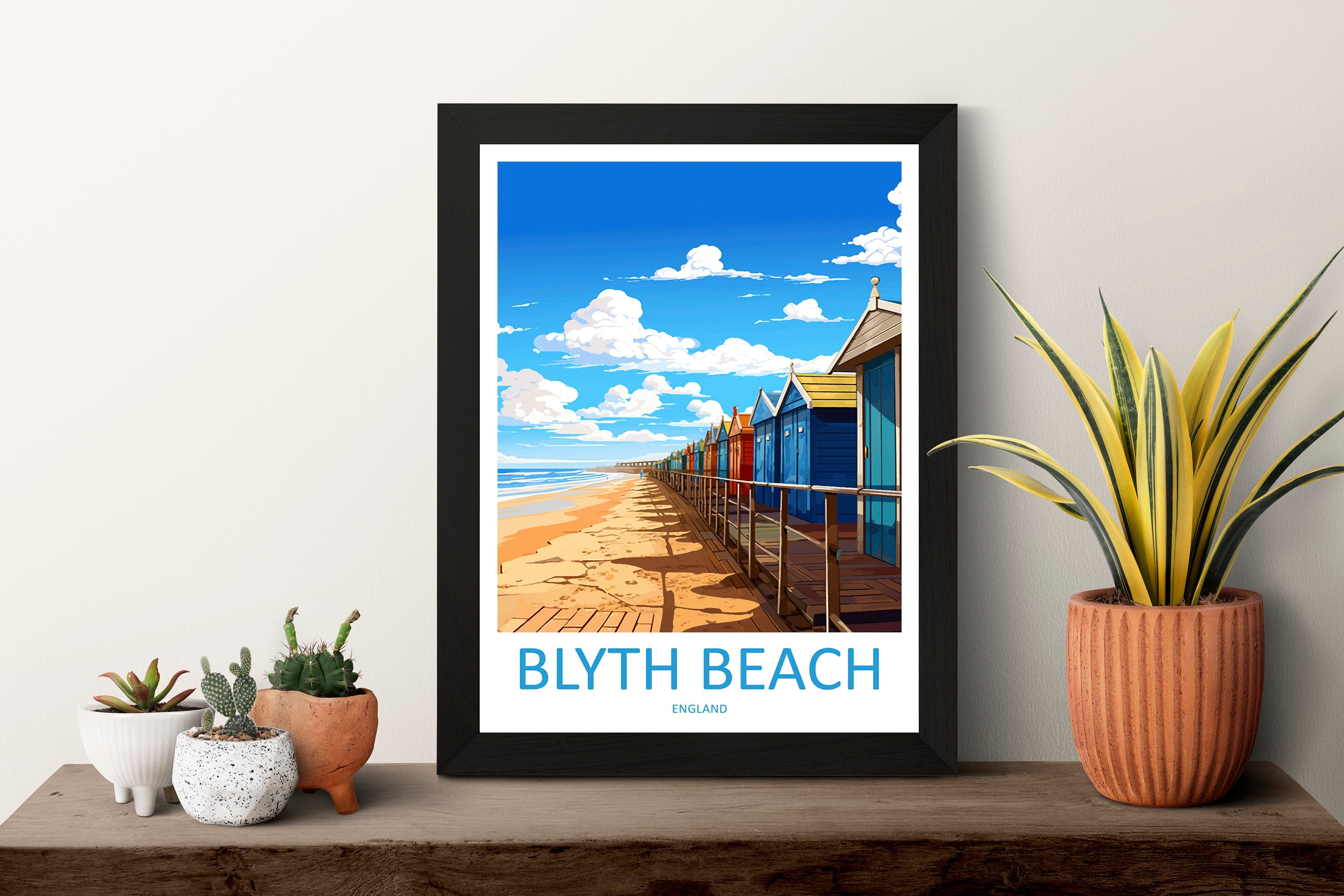 Blyth Travel Print Wall Art Blyth Wall Hanging Home Décor Blyth Gift Art Lovers England Art Lover Gift Print