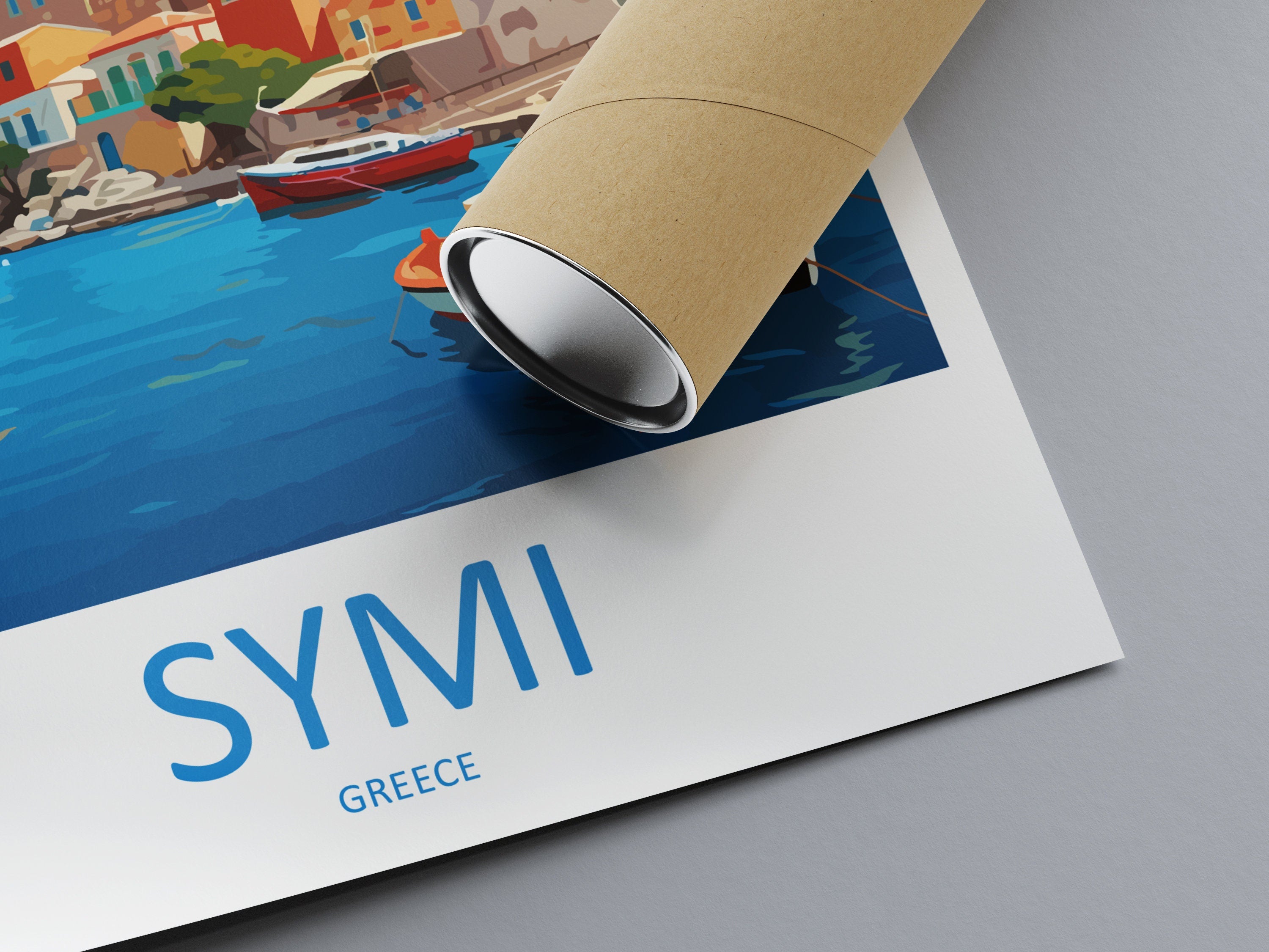 Symi Travel Print Wall Art Symi Greece Wall Hanging Home Decor Symi Gift Art Lovers Wall Art Print Symi Greece Wall Art Poster