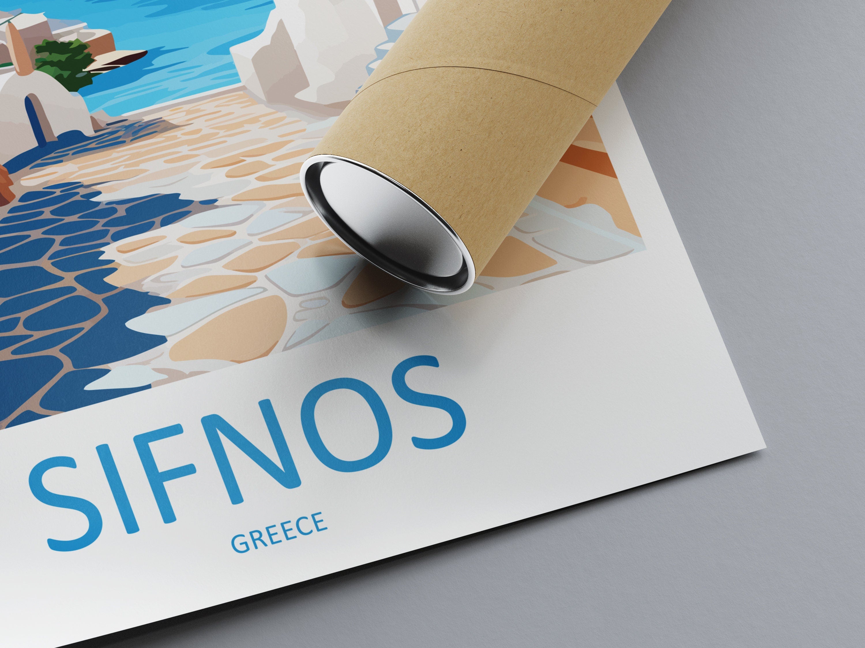 Sifnos Travel Print Wall Art Sifnos Greece Wall Hanging Home Decoration Sifnos Gift Art Lovers Wall Art Print Sifnos Greece Wall Art