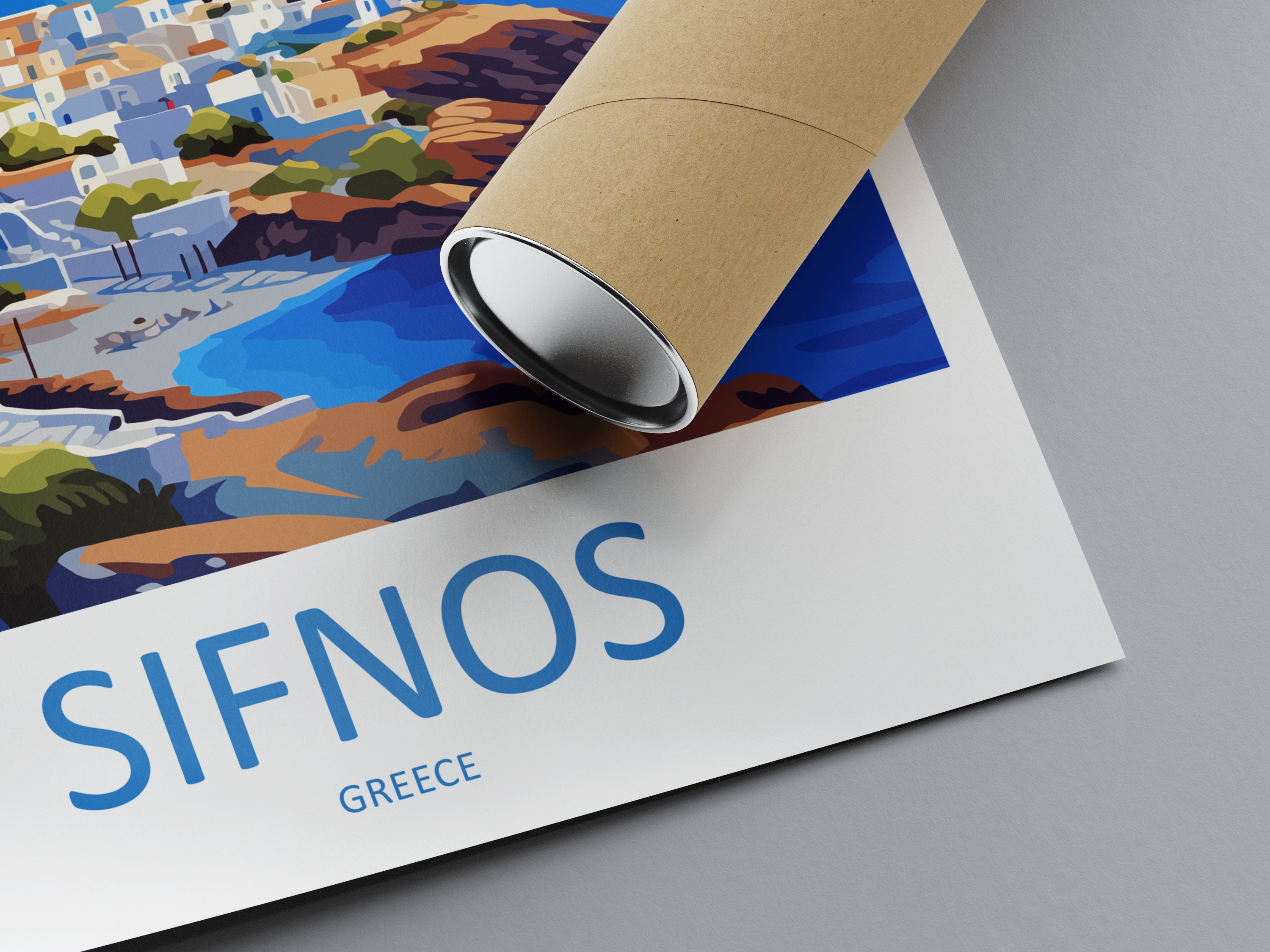 Sifnos Travel Print Wall Art Sifnos Greece Wall Hanging Home Decoration Sifnos Gift Art Lovers Wall Art Print Sifnos Greece Wall Art