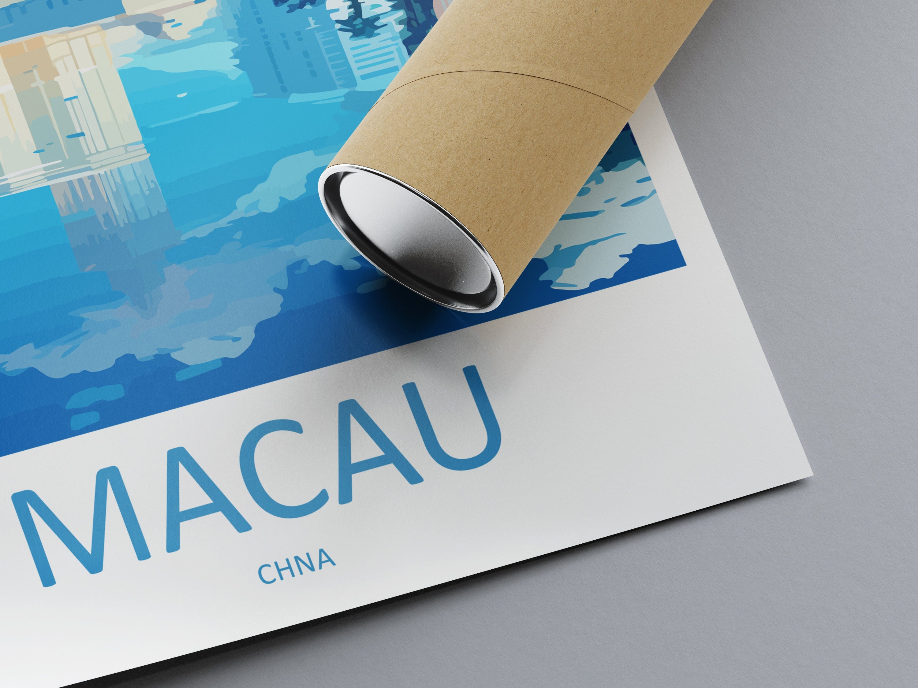 Macau Travel Print Wall Art Macau Wall Hanging Home Décor Gift Macau Art Lovers China Macau Art Gift Lover Print