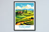 Tuscany Travel Print Wall Art Tuscany Italy Wall Hanging Home Decoration Tuscany Gift Art Lovers Wall Art Print Tuscany Italy Art Tuscany