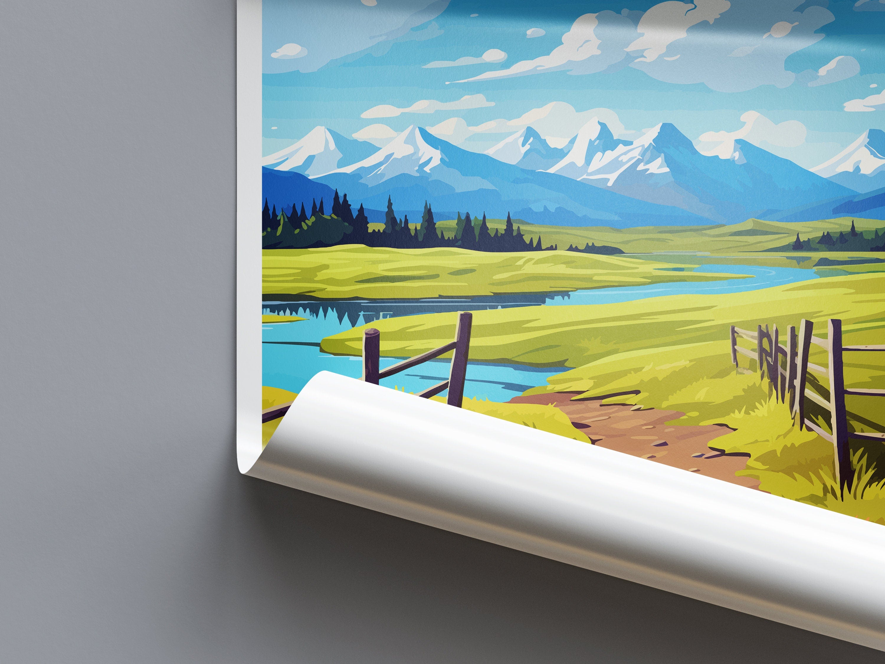 Gate of The Arctic National Park Travel Print Wall Art Gate of The Arctic National Park Wall Hanging Home Décor Gate of The Arctic Park