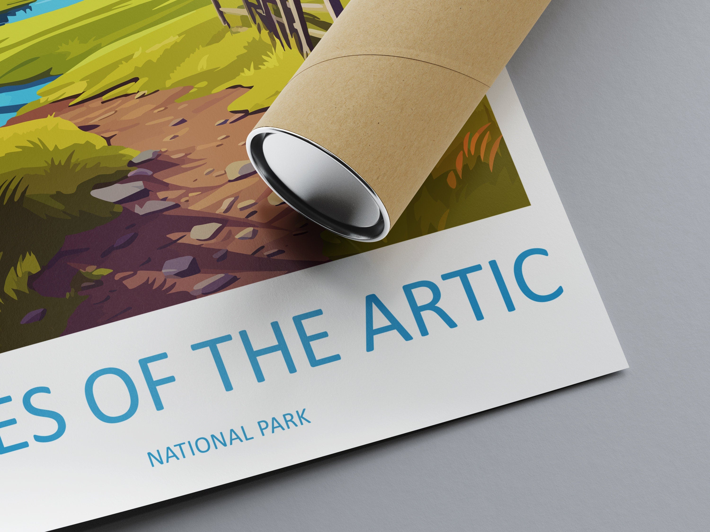 Gate of The Arctic National Park Travel Print Wall Art Gate of The Arctic National Park Wall Hanging Home Décor Gate of The Arctic Park