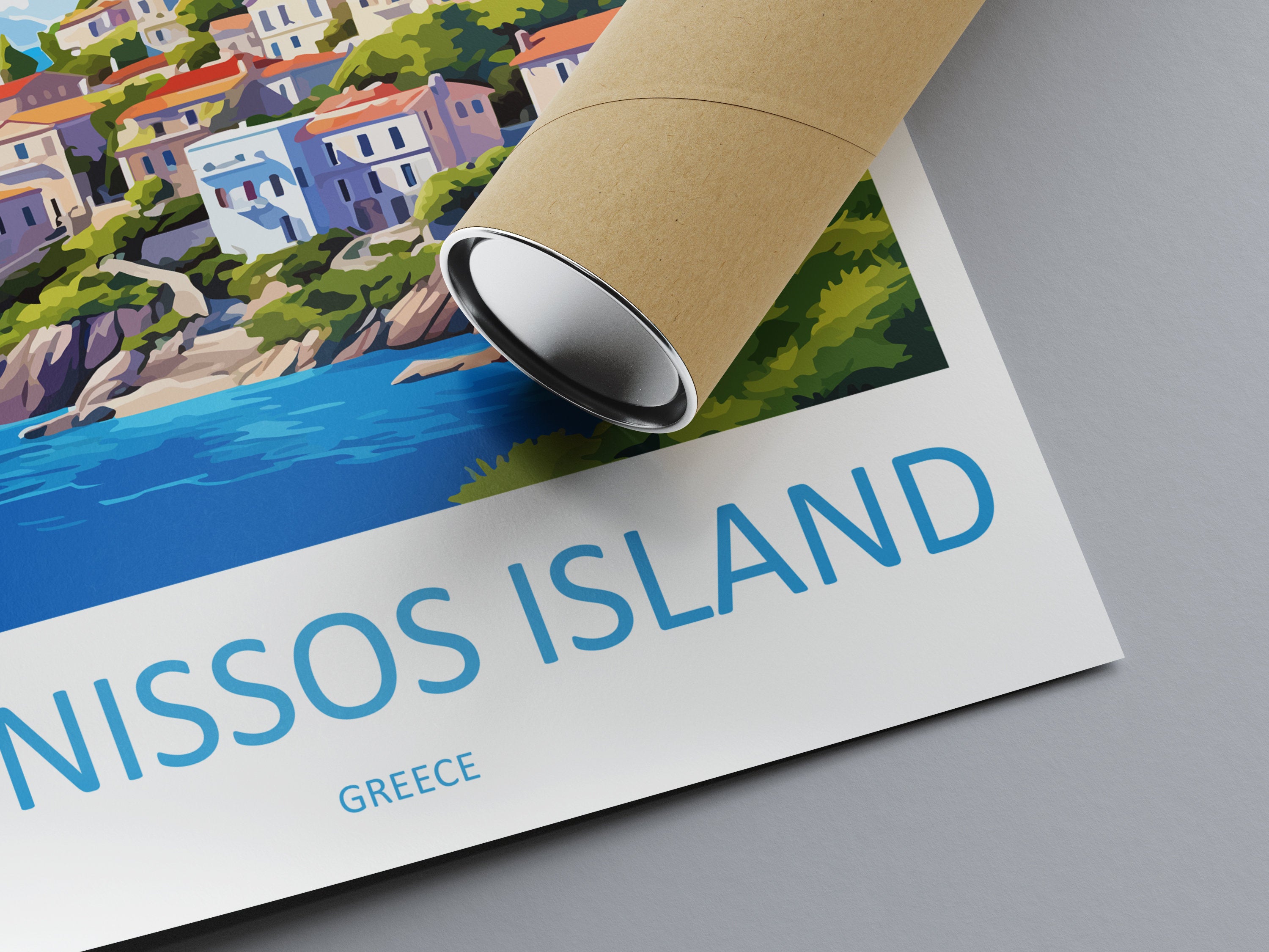 Alonissos Island Travel Print Wall Art Alonissos Island Wall Hanging Home Decoration Alonissos Island Gift Art Lovers Wall Art Print