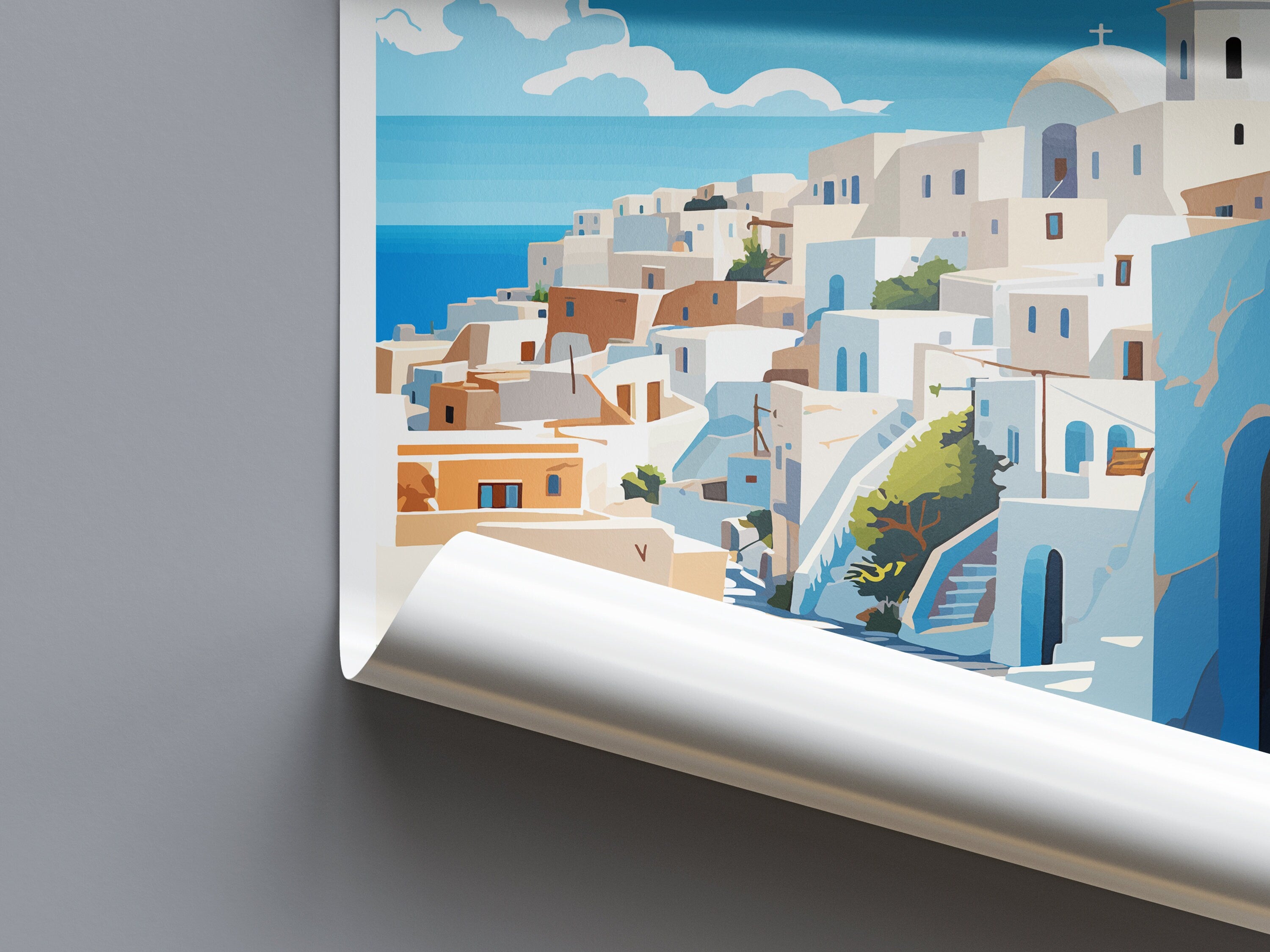 Patmos Travel Print Wall Art Patmos Greece Wall Hanging Home Decoration Patmos Gift Art Lovers Wall Art Print Patmos Greek Print Art Patmos