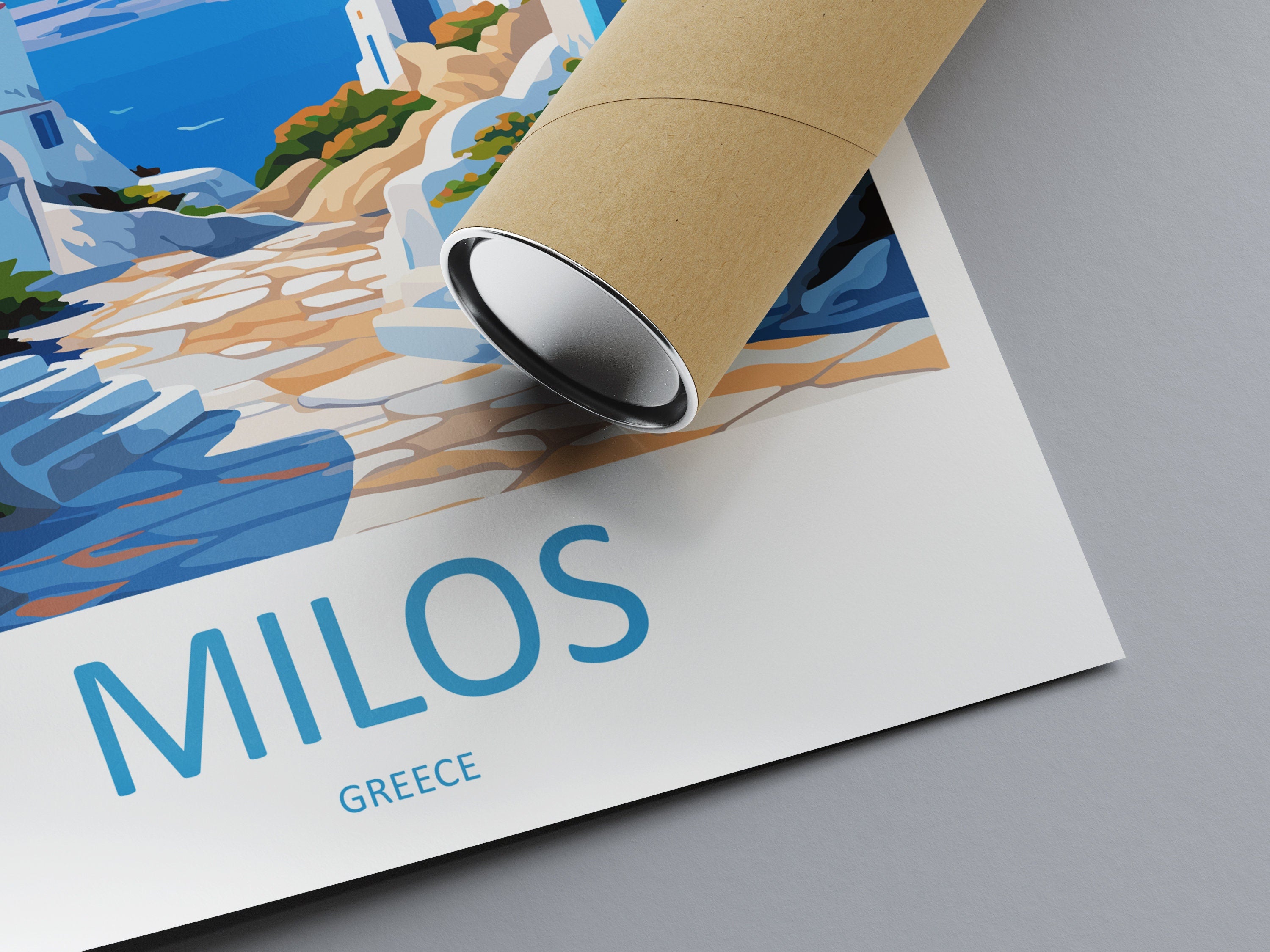 Milos Travel Print Wall Art Milos Greece Wall Hanging Home Decoration Milos Gift Art Lovers Wall Art Print Milos Greece Wall Art