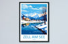 Zell Am See Print Salzburg Home Décor Zell Am See Art Print Zell Am See Wall Art for Travel Enthusiast Gift Wall Hanging Zell Am See Poster