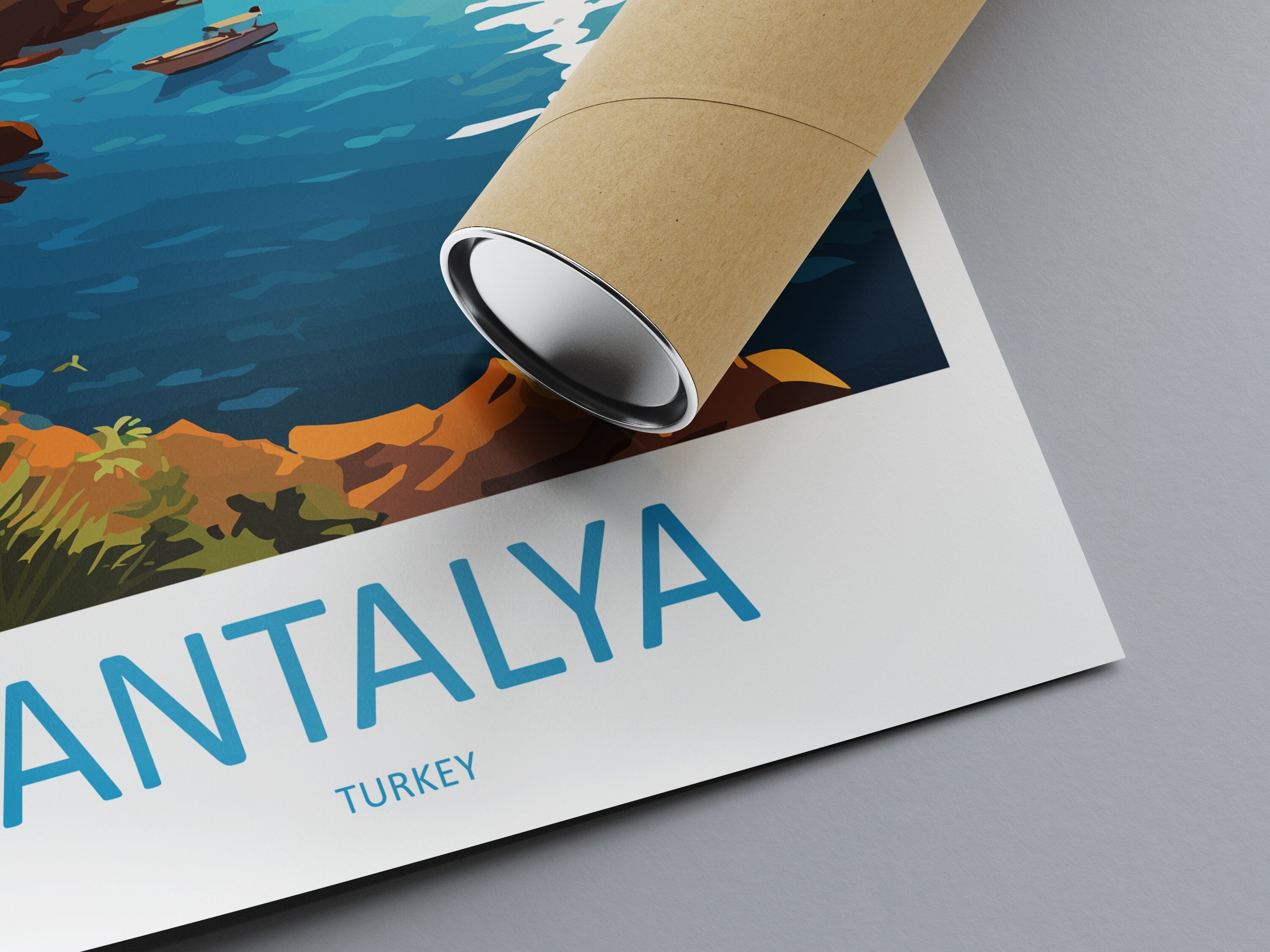 Antalya Travel Print Wall Art Antalya Wall Hanging Home Decoration Antalya Gift Art Lovers Wall Art Print Art Antalya Wall Print Turkey Art