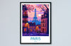 Paris Travel Print Wall Art Paris Wall Hanging Home Décor Paris Gift Art Lovers France Art Lover Gift Paris Print France Wall Art Décor