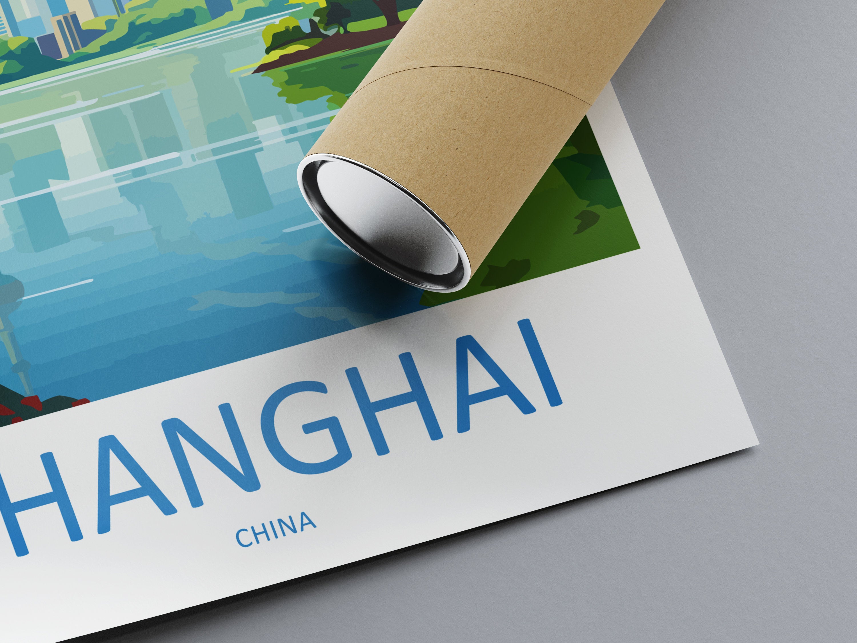 Shanghai Travel Print Wall Art Shanghai Wall Hanging Home Décor Gift Shanghai Art Lovers China Shanghai Art Gift Lover Print