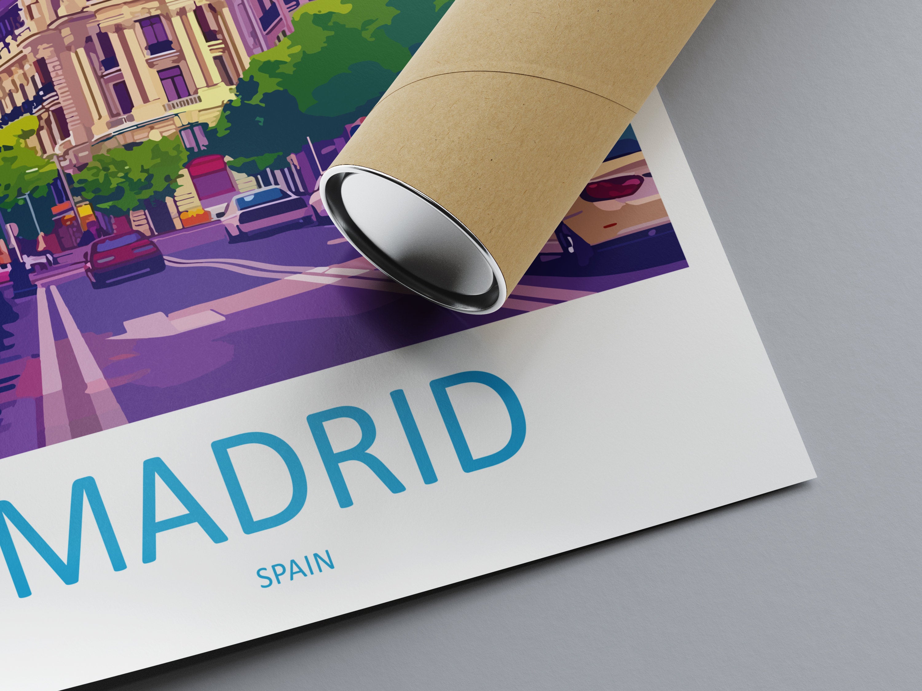 Madrid Travel Print Wall Art Madrid Wall Hanging Home Décor Madrid Gift Art Lovers Spain Art Lover Gift Madrid Wall Décor Madrid Spain Print