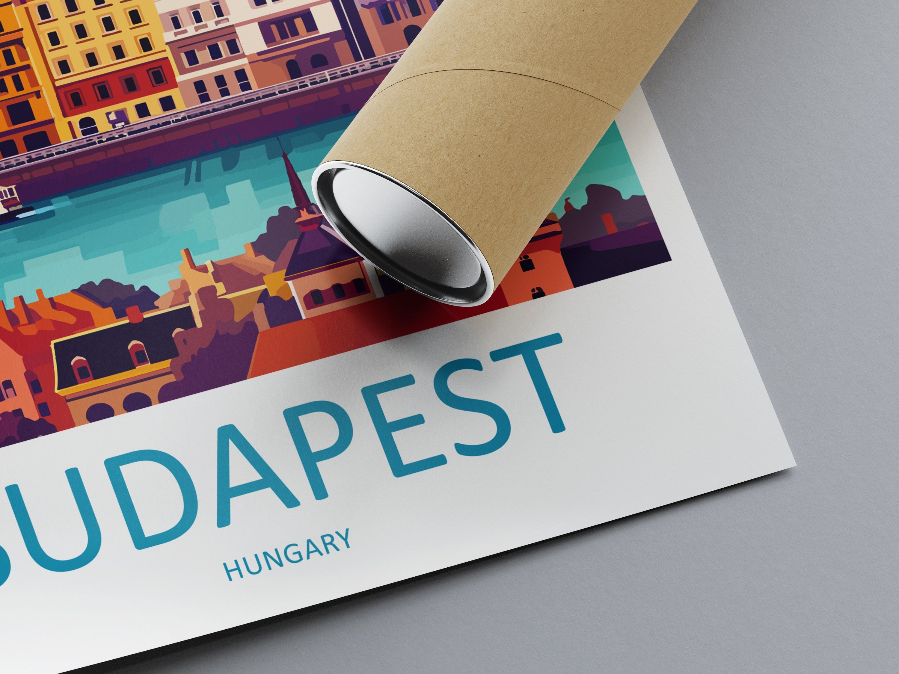 Budapest Travel Print Wall Art Budapest Wall Hanging Home Décor Budapest Gift Art Lovers Hungary Art Lover Gift Budapest Wall Décor