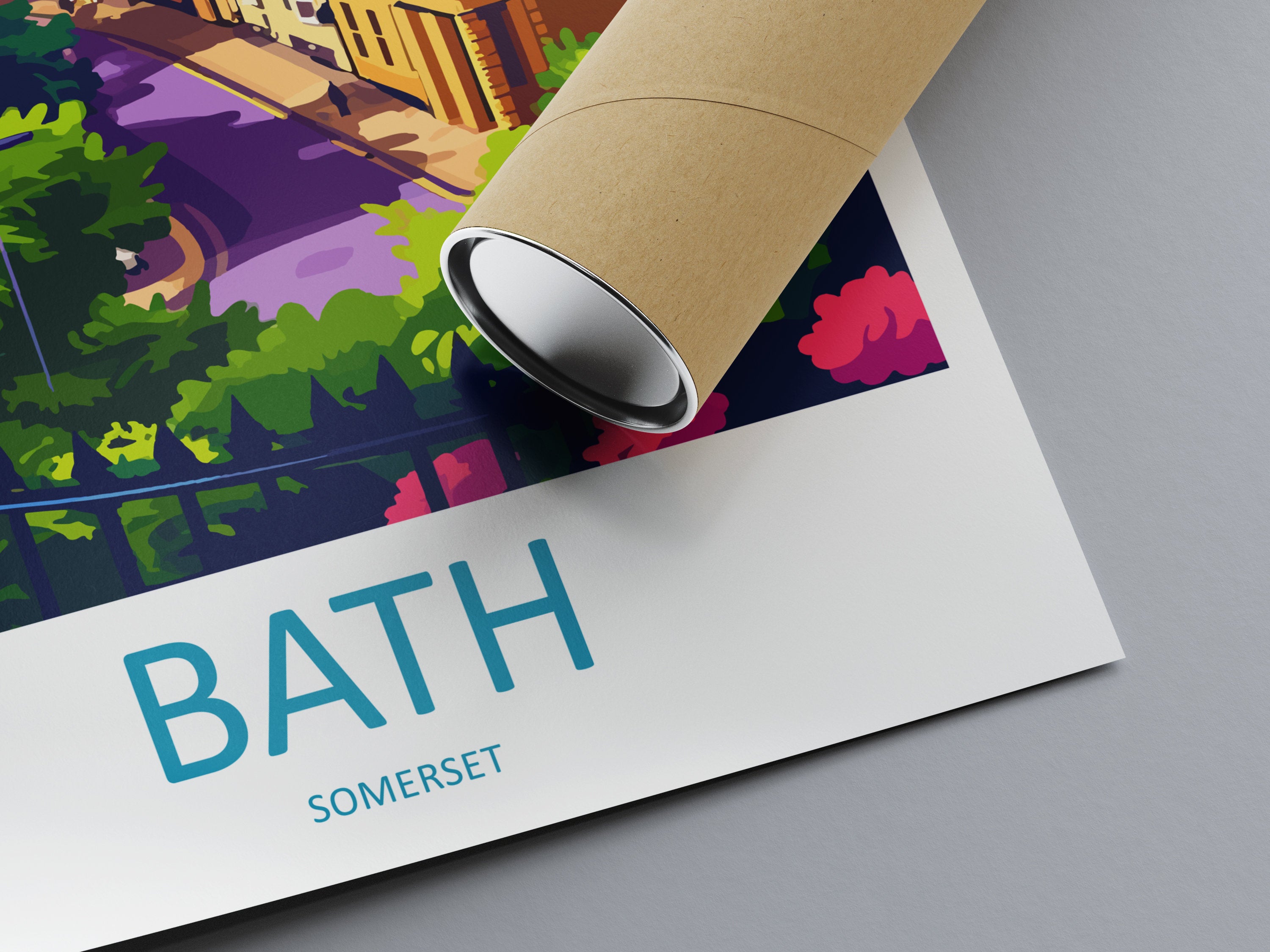 Bath Travel Print Wall Art Bath Wall Hanging Home Décor Bath Gift Art Lovers England Art Lover Gift Bath City England Travel Art Gift