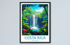 Costa Rica Travel Print Wall Art Costa Rica Wall Hanging Home Décor Costa Rica Gift Art Lovers Wall Art Caribbean Travel Print