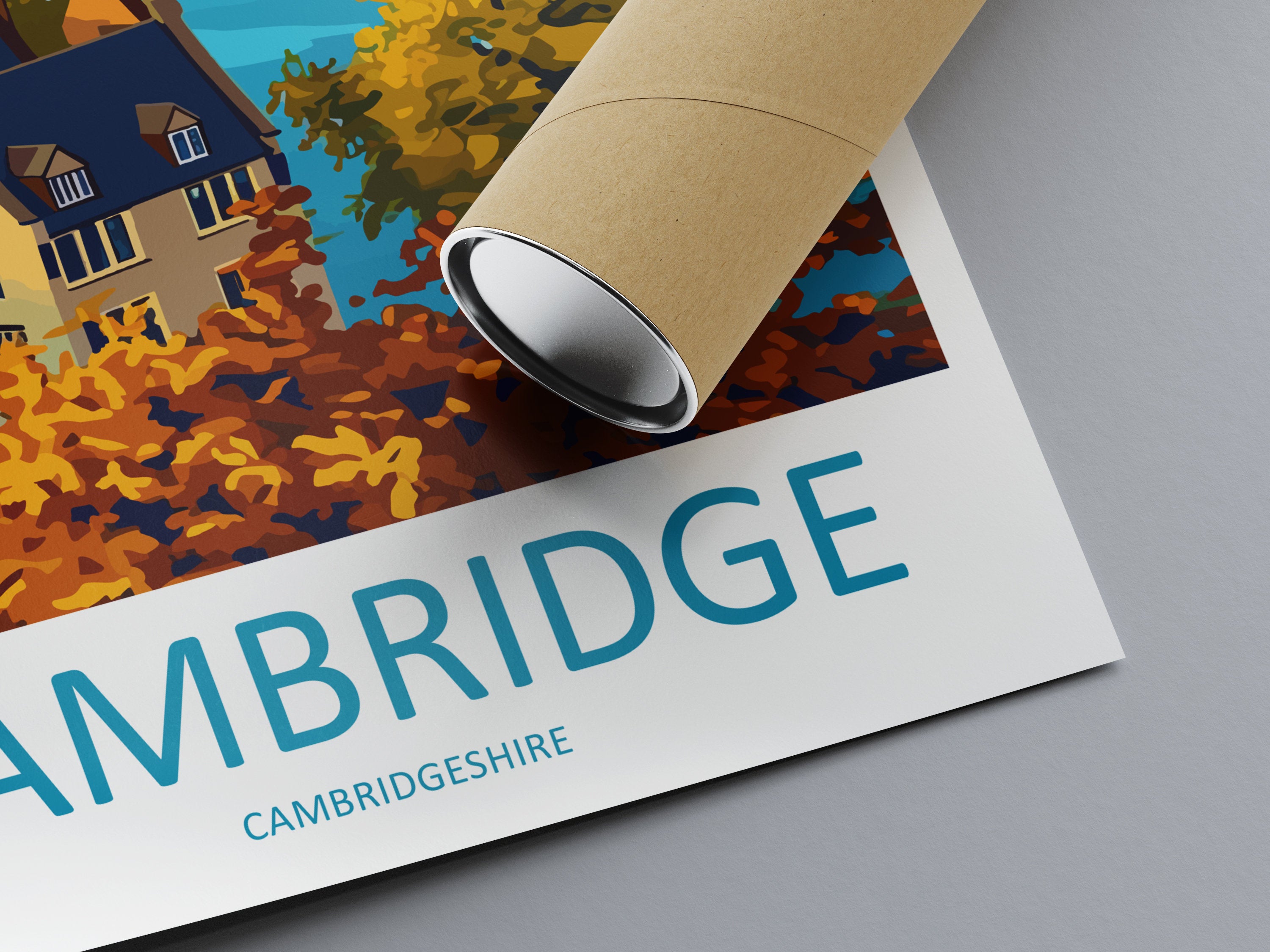 Cambridge Travel Print Wall Art Cambridge Wall Hanging Home Décor Cambridge Gift Art Lovers England Art Lover Gift Cambridge Art Travel