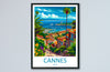 Cannes Travel Print Wall Art Cannes Wall Hanging Home Décor Cannes Gift Art Lovers France Art Lover Gift Cannes Print France Artwork
